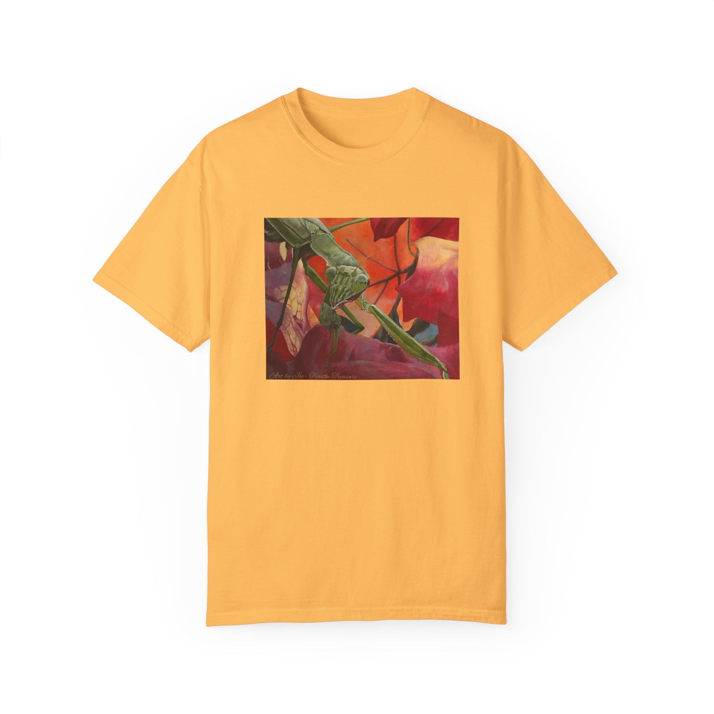 Praying mantis - Unisex Garment-Dyed T-shirt