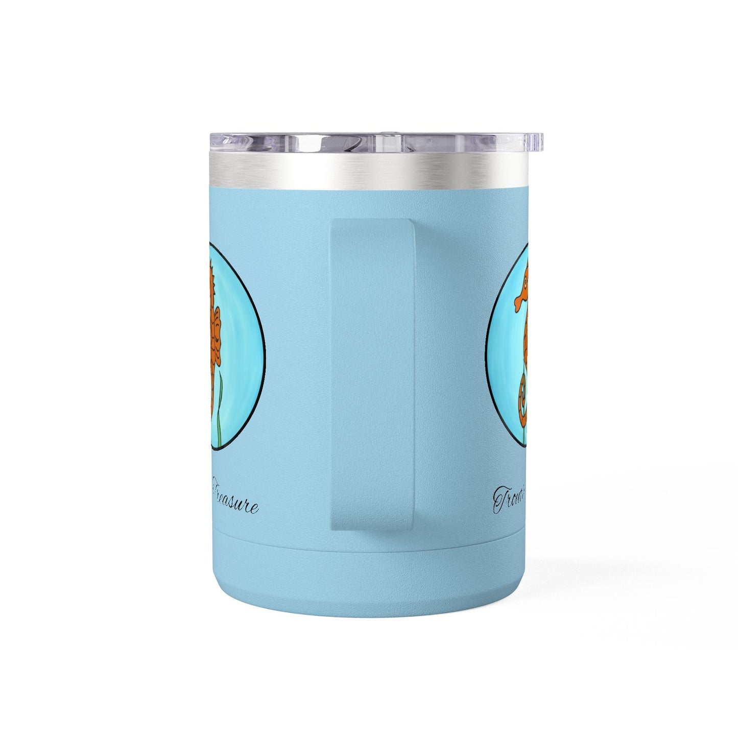 TT Seahorse - Coffee Mug Tumbler, 15oz