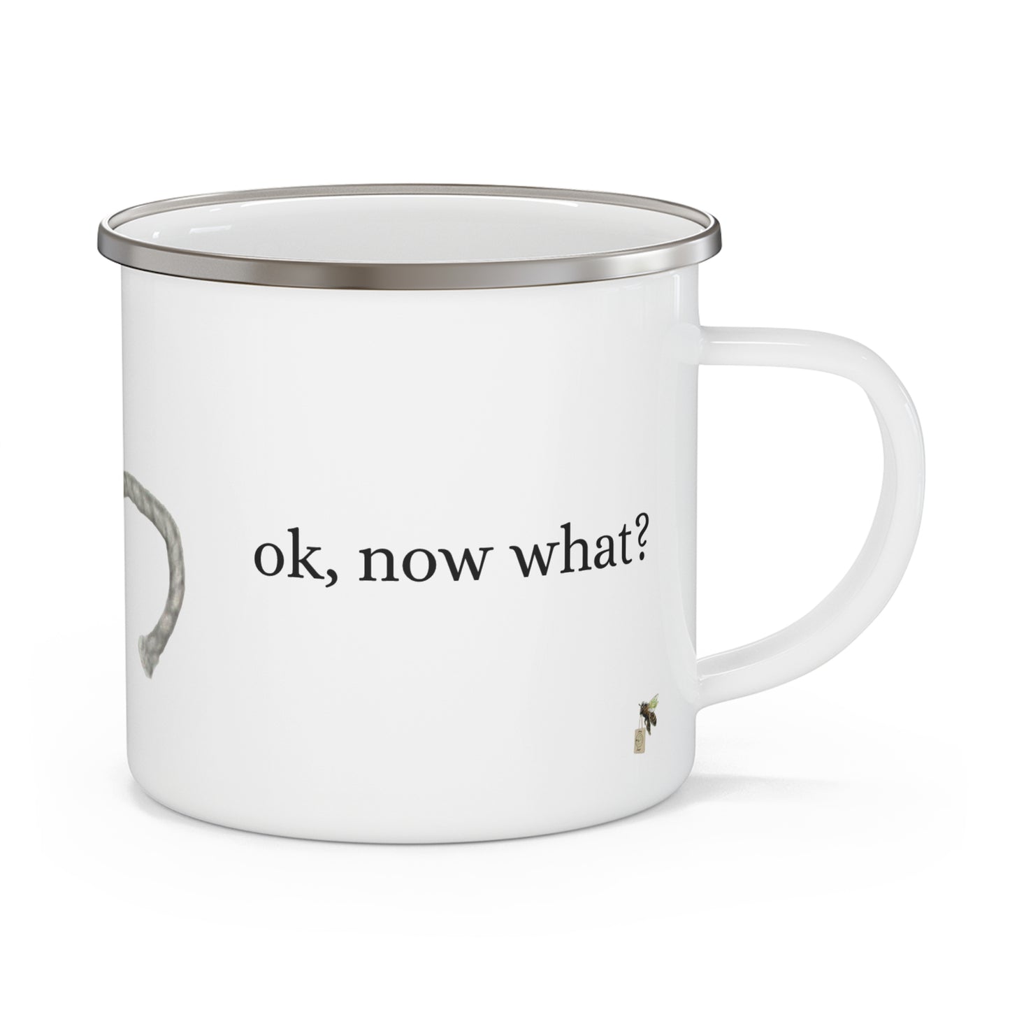 Tie the knot - Enamel Camping Mug