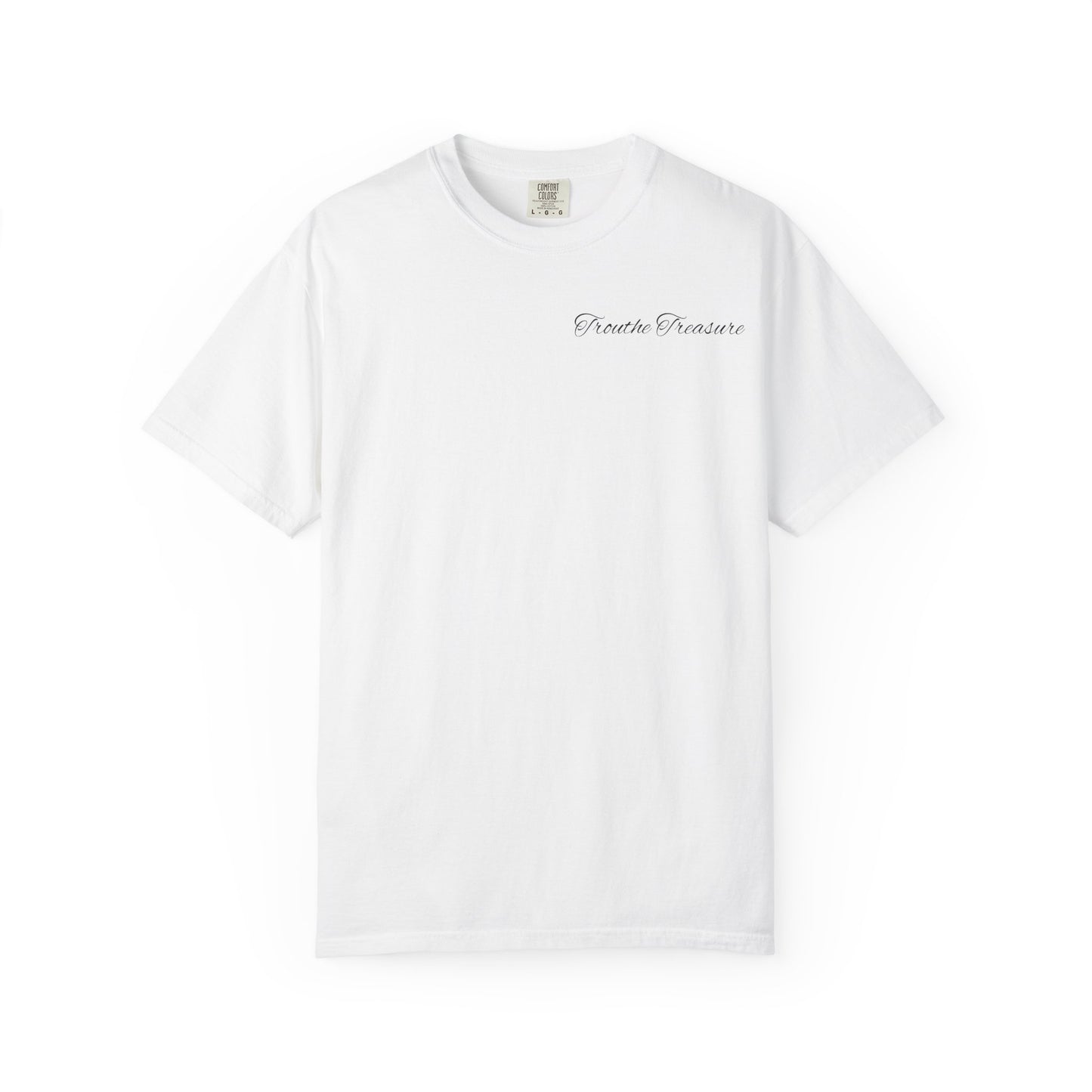 Unisex Garment-Dyed T-Shirt - 'Trouthe Treasure' Plant-Themed Design