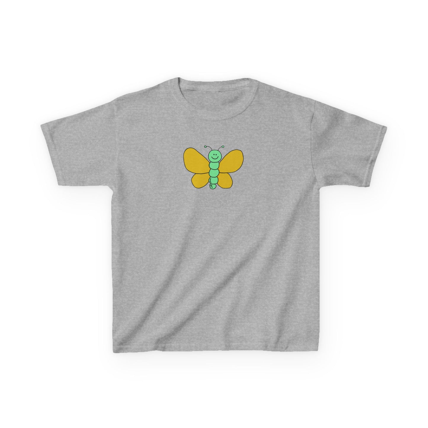 Cute Butterfly - Kids Heavy Cotton™ Tee