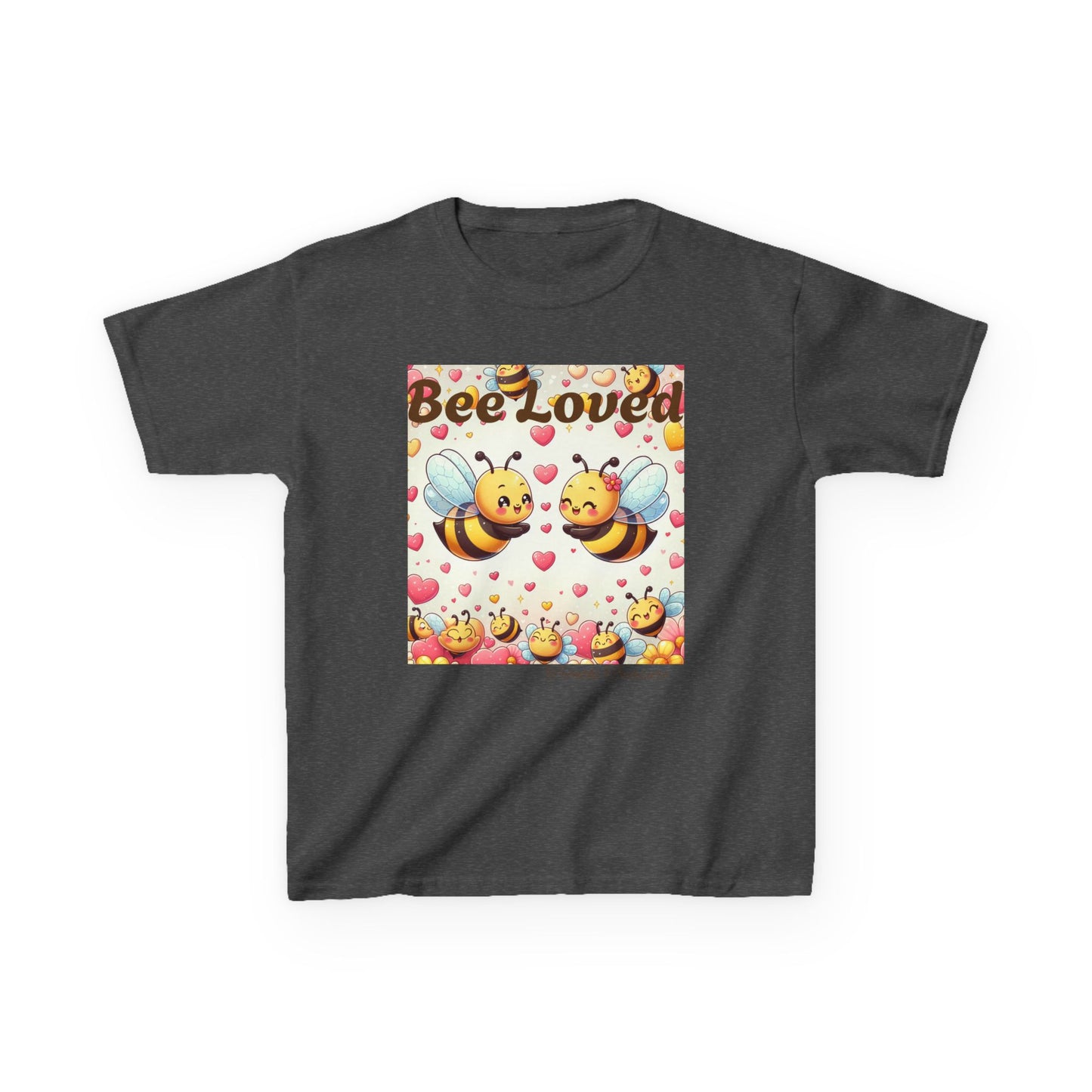 Bee Loved - Kids Heavy Cotton™ Tee