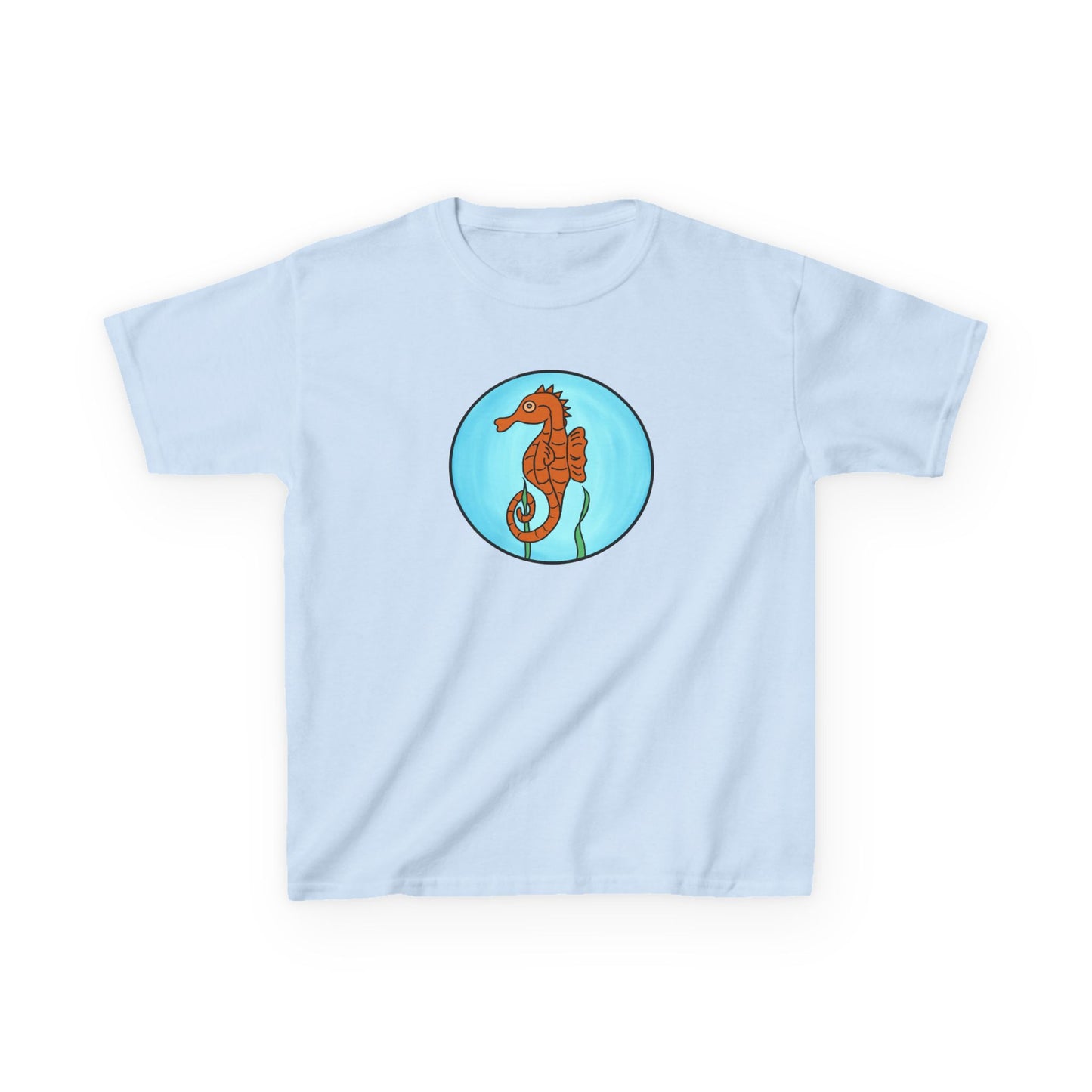 Seahorse - Kids Heavy Cotton™ Tee