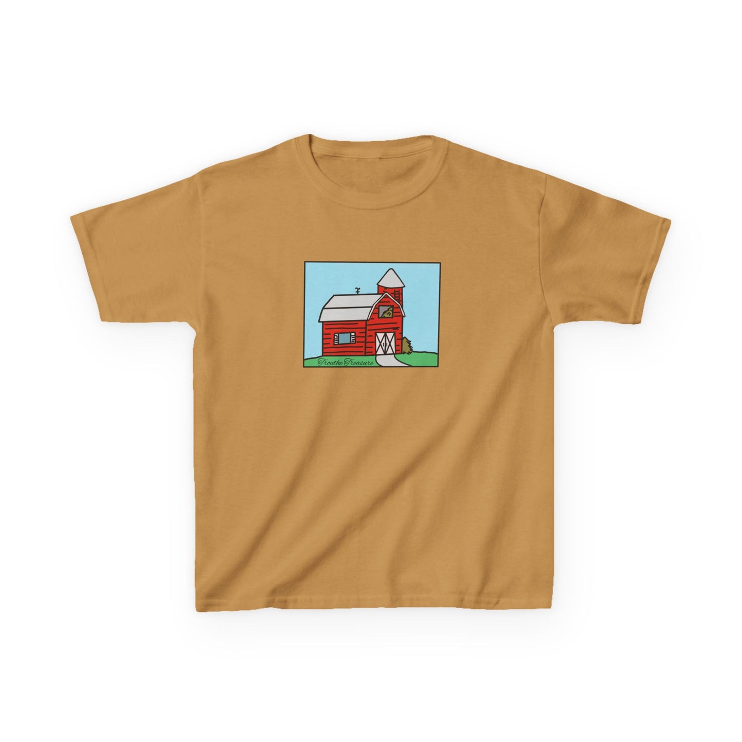 Red barn - Kids Heavy Cotton™ Tee