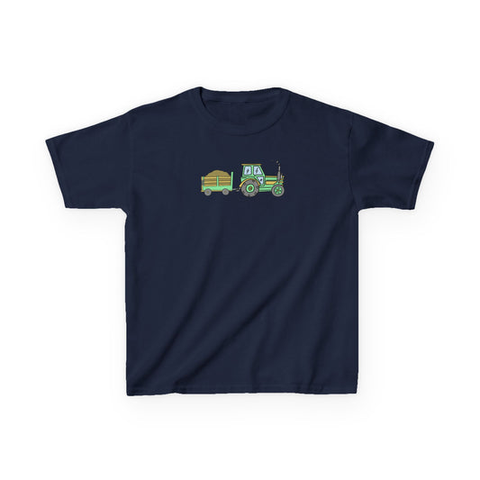 Hay Tractor - Kids Heavy Cotton™ Tee