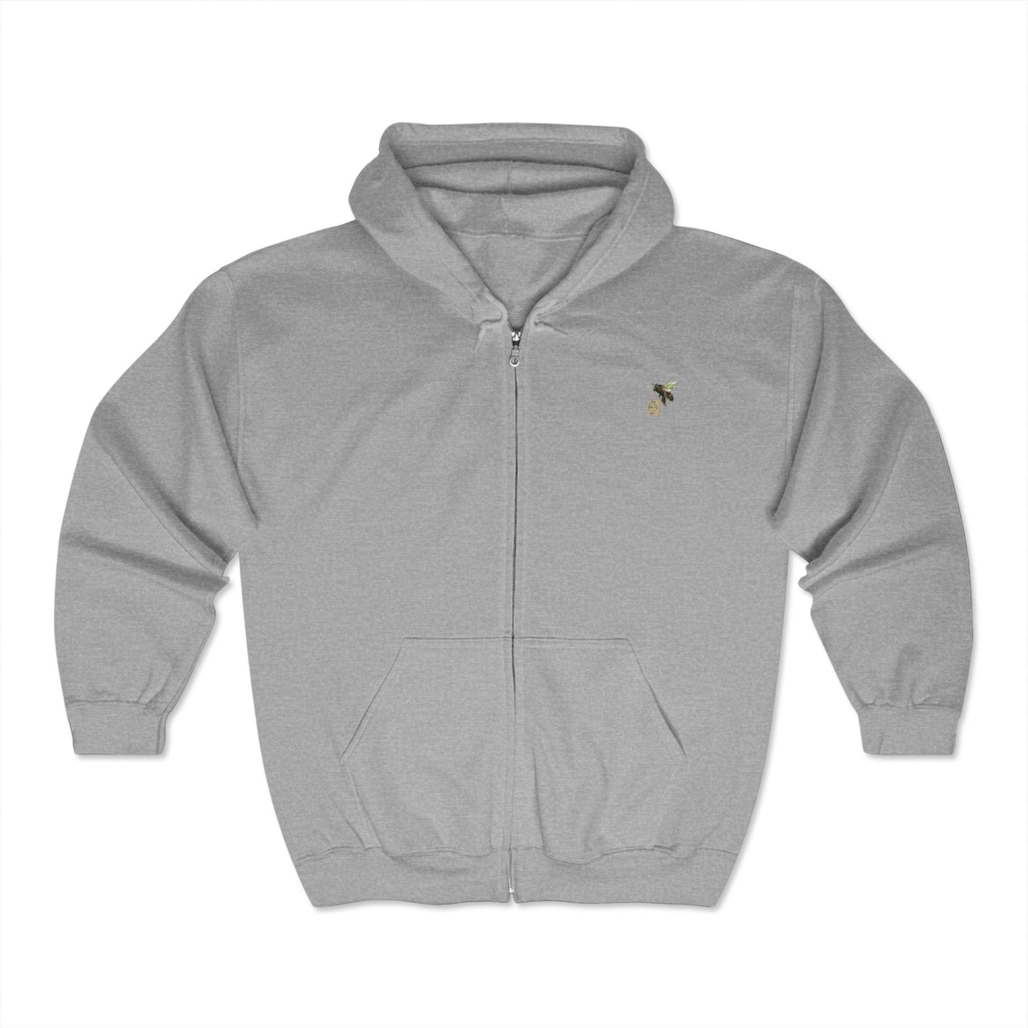 TT Bee - Unisex Heavy Blend™ Full Zip Hooded Sweatshirt