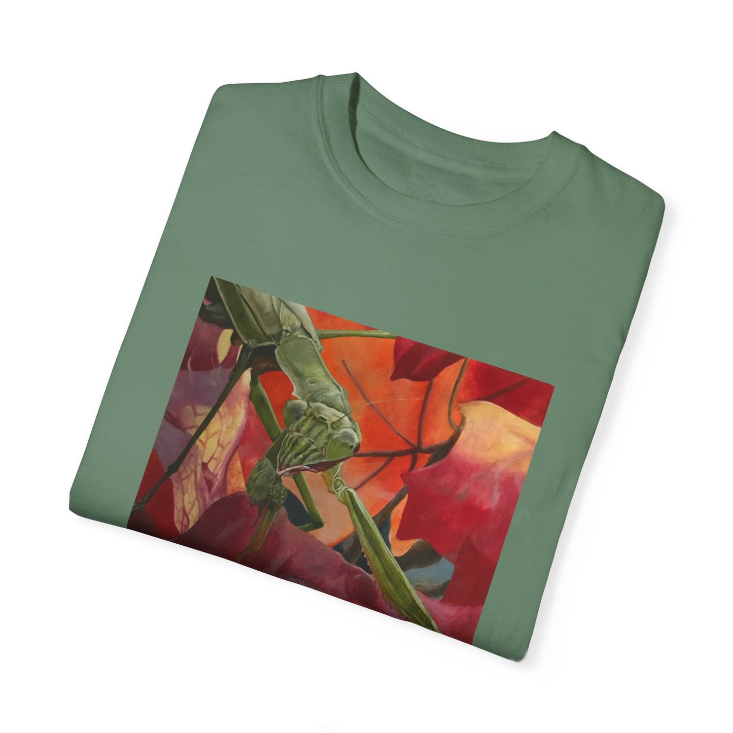 Praying mantis - Unisex Garment-Dyed T-shirt