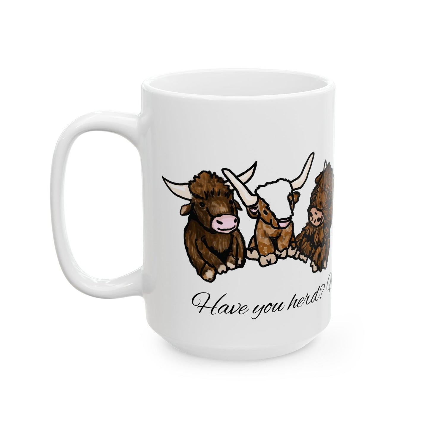 The Herd - Ceramic Mug, (11oz, 15oz)