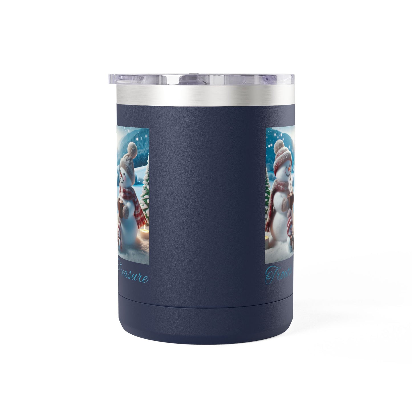 TT Snowman Family - Coffee Mug Tumbler, 15oz