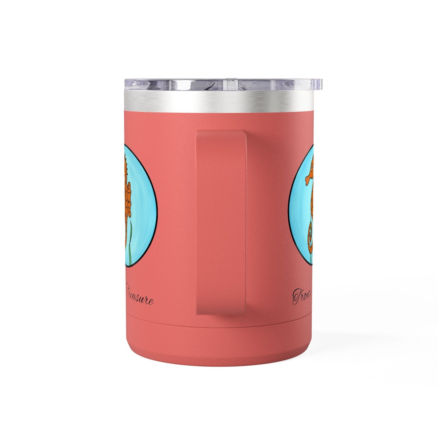 TT Seahorse - Coffee Mug Tumbler, 15oz