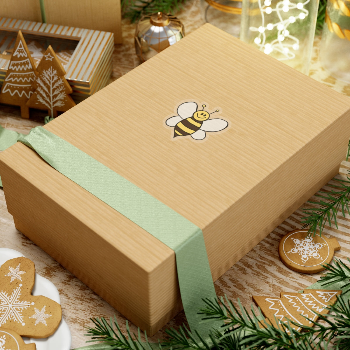 Cute bee - Kiss-Cut Stickers