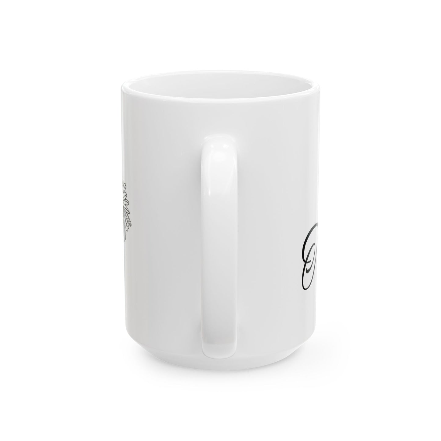 TT daisy mug ~ Ceramic Mug, (11oz, 15oz)