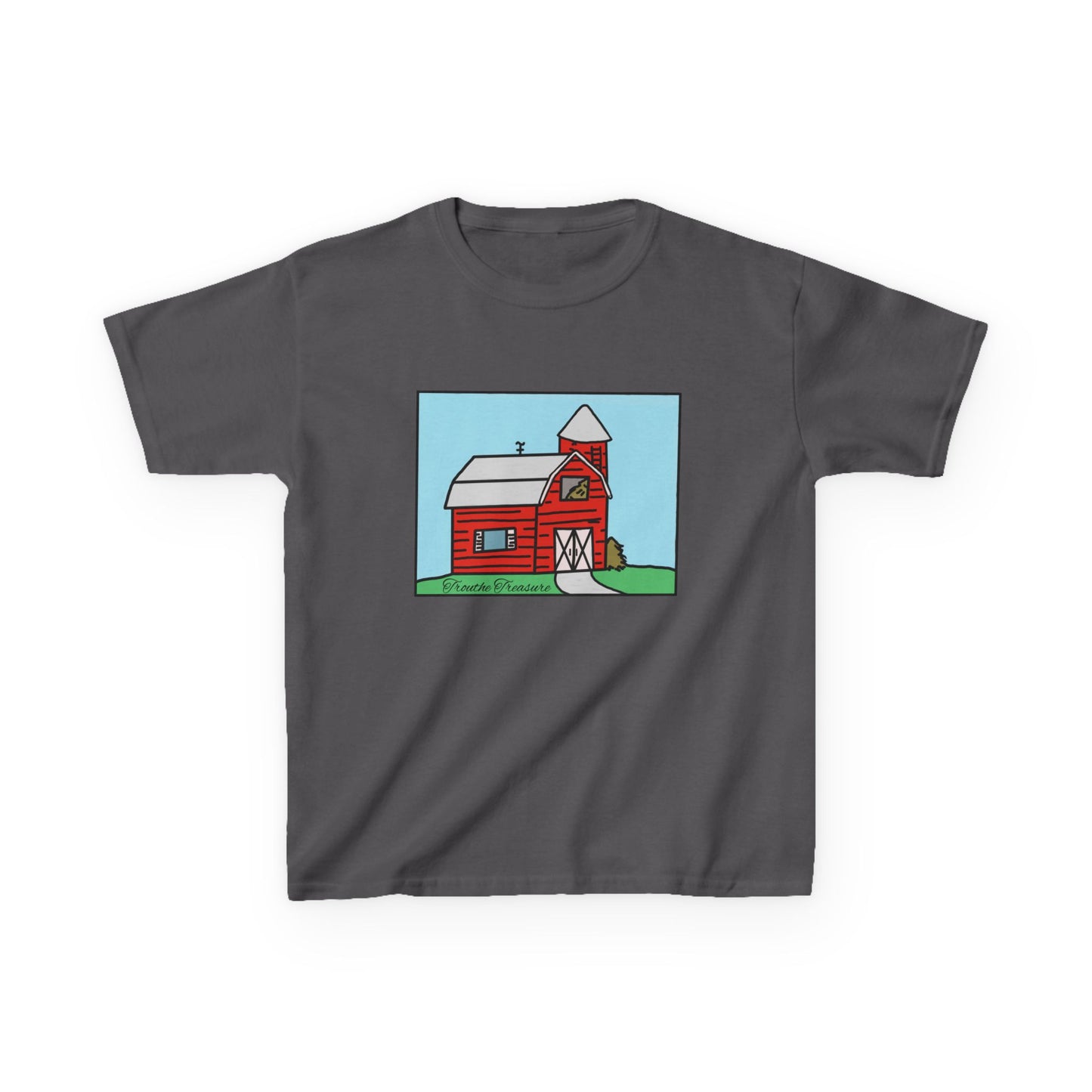 Red barn - Kids Heavy Cotton™ Tee