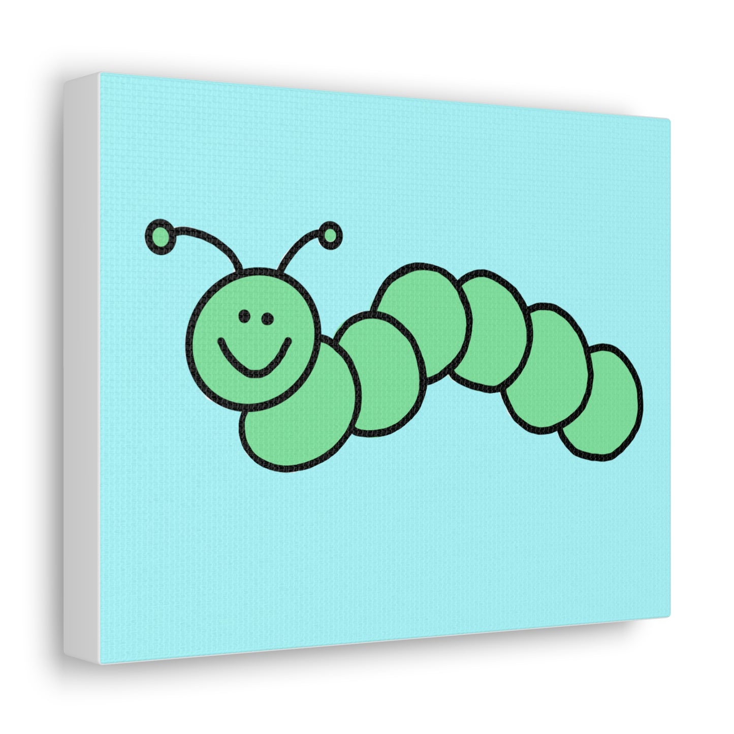 Happy Caterpillar -Canvas Gallery Wraps