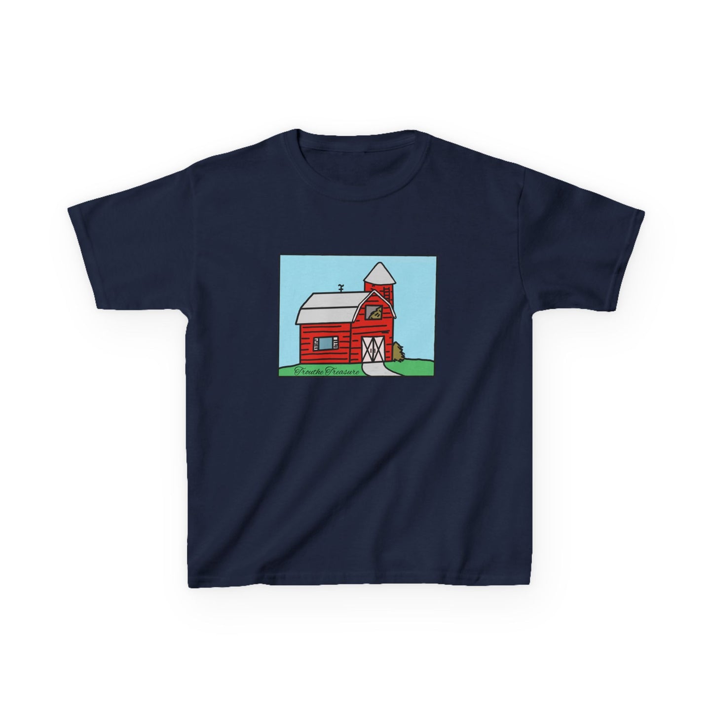 Red barn - Kids Heavy Cotton™ Tee