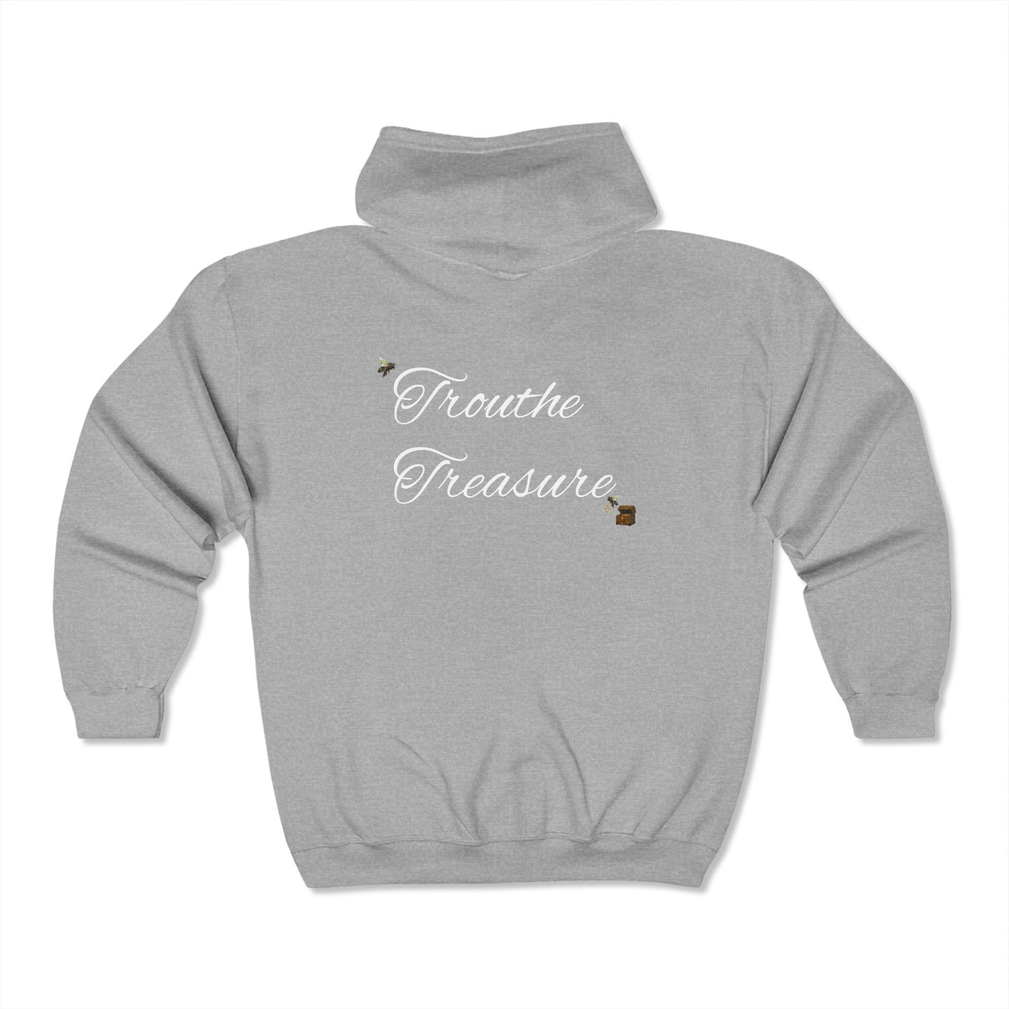 Trouthe Treasure - Unisex Heavy Blend™ Full Zip Hooded Sweatshirt