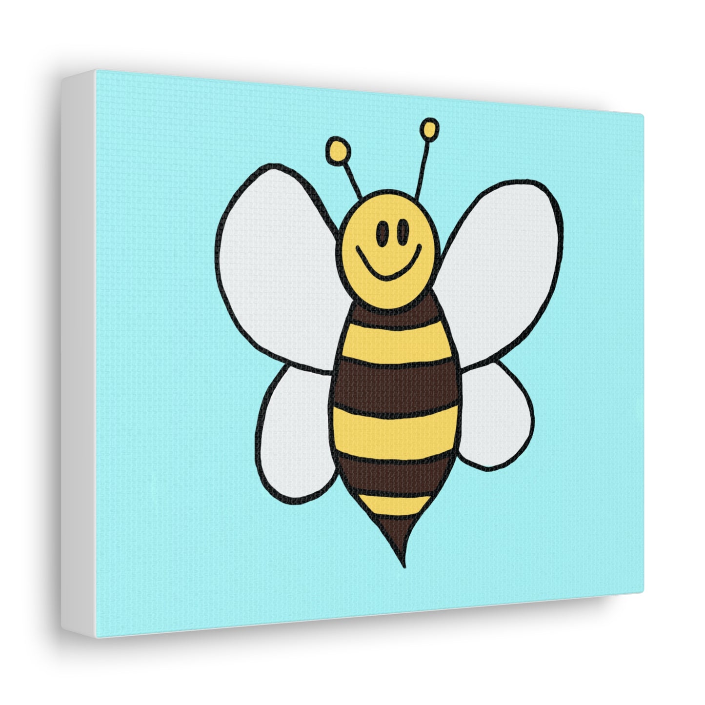 Happy Bee - Canvas Gallery Wraps