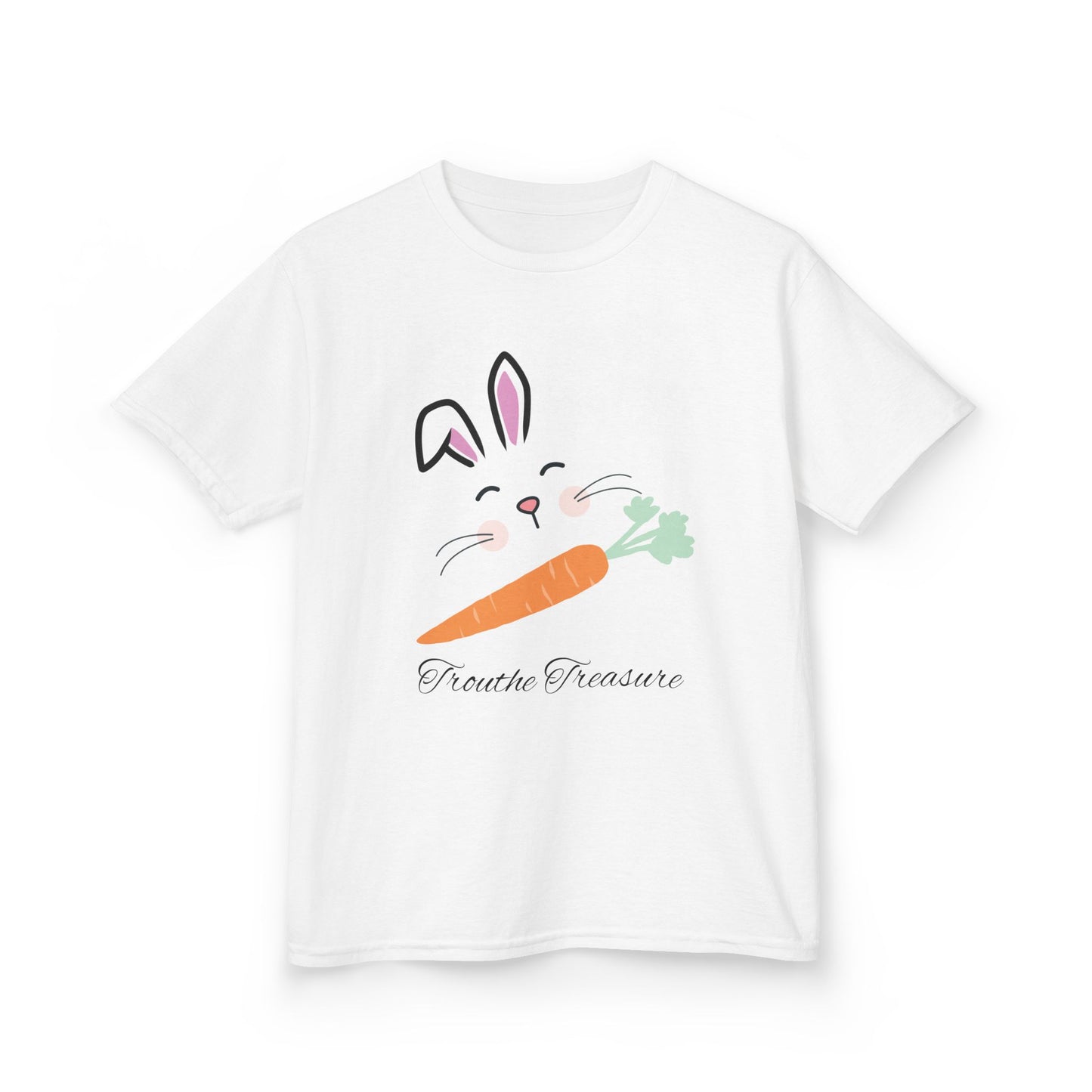 Cute Bunny Carrot Kids Tee - Perfect for Easter & Spring Celebrations
