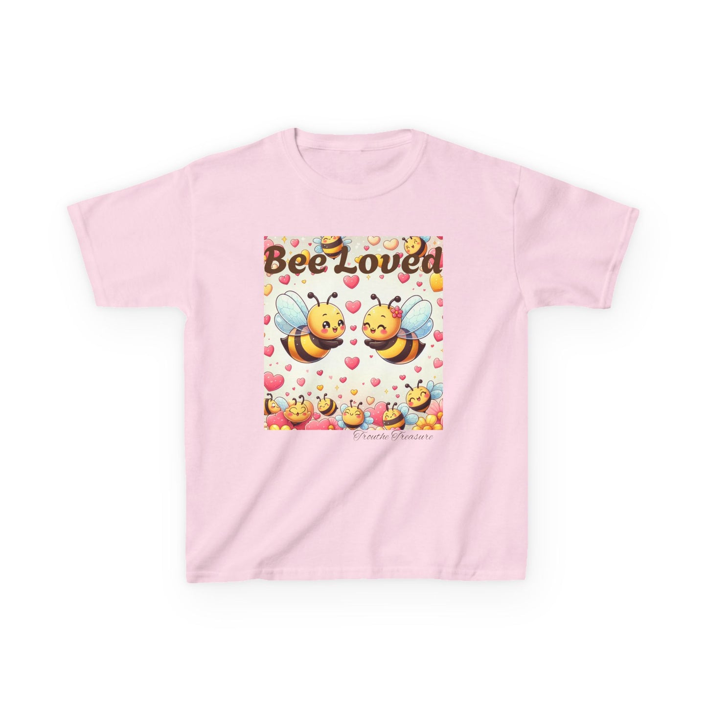 Bee Loved - Kids Heavy Cotton™ Tee