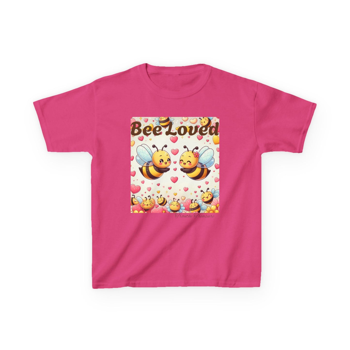 Bee Loved - Kids Heavy Cotton™ Tee
