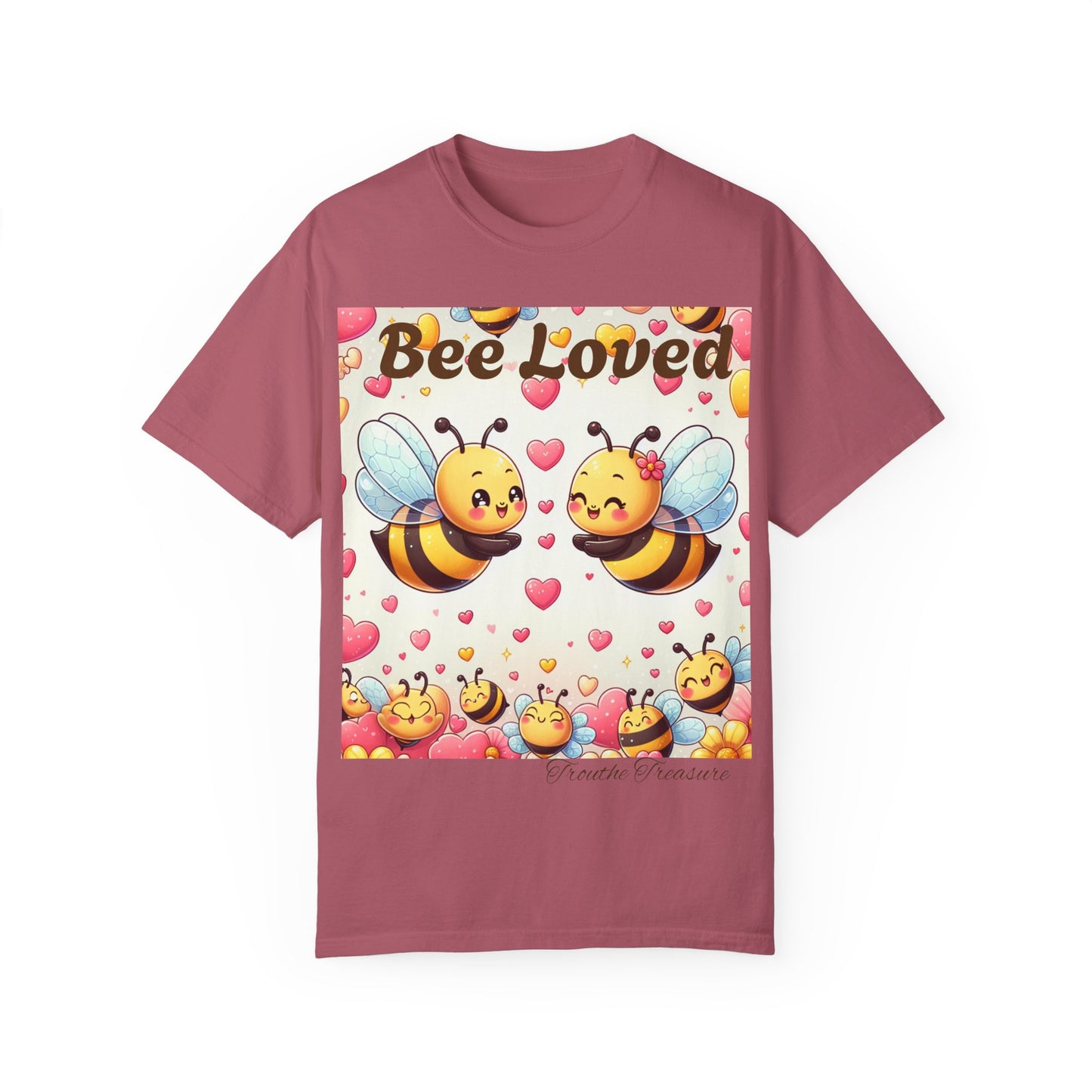 Bee Loved - Unisex Garment-Dyed T-shirt
