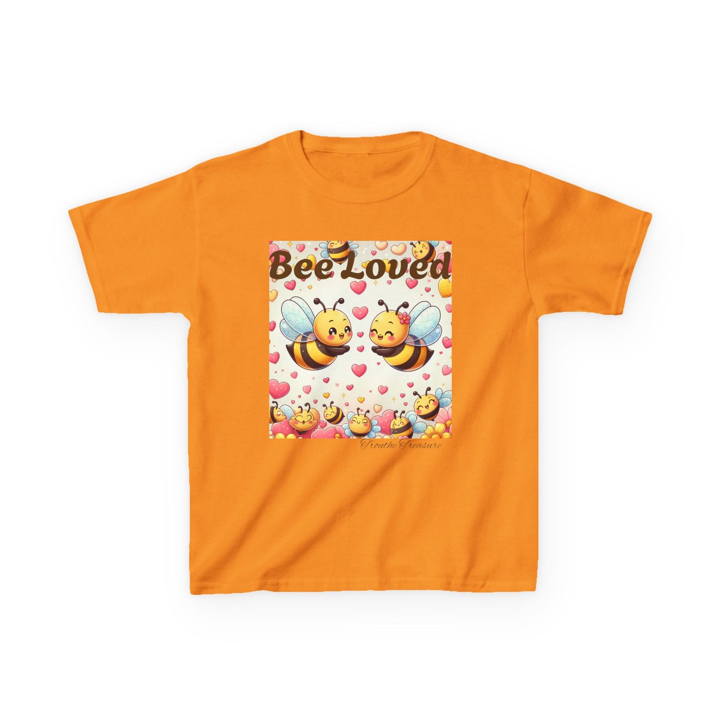 Bee Loved - Kids Heavy Cotton™ Tee