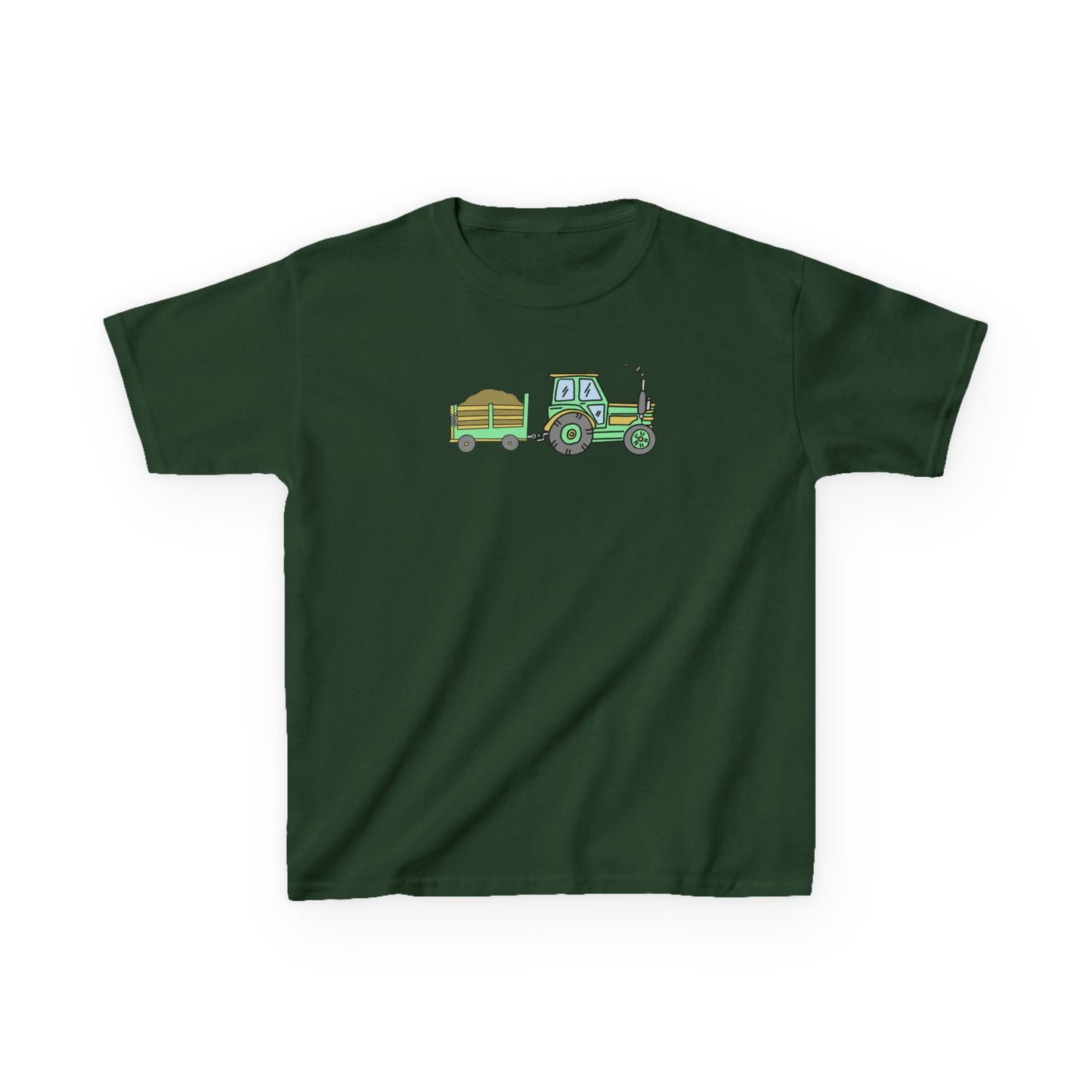 Hay Tractor - Kids Heavy Cotton™ Tee