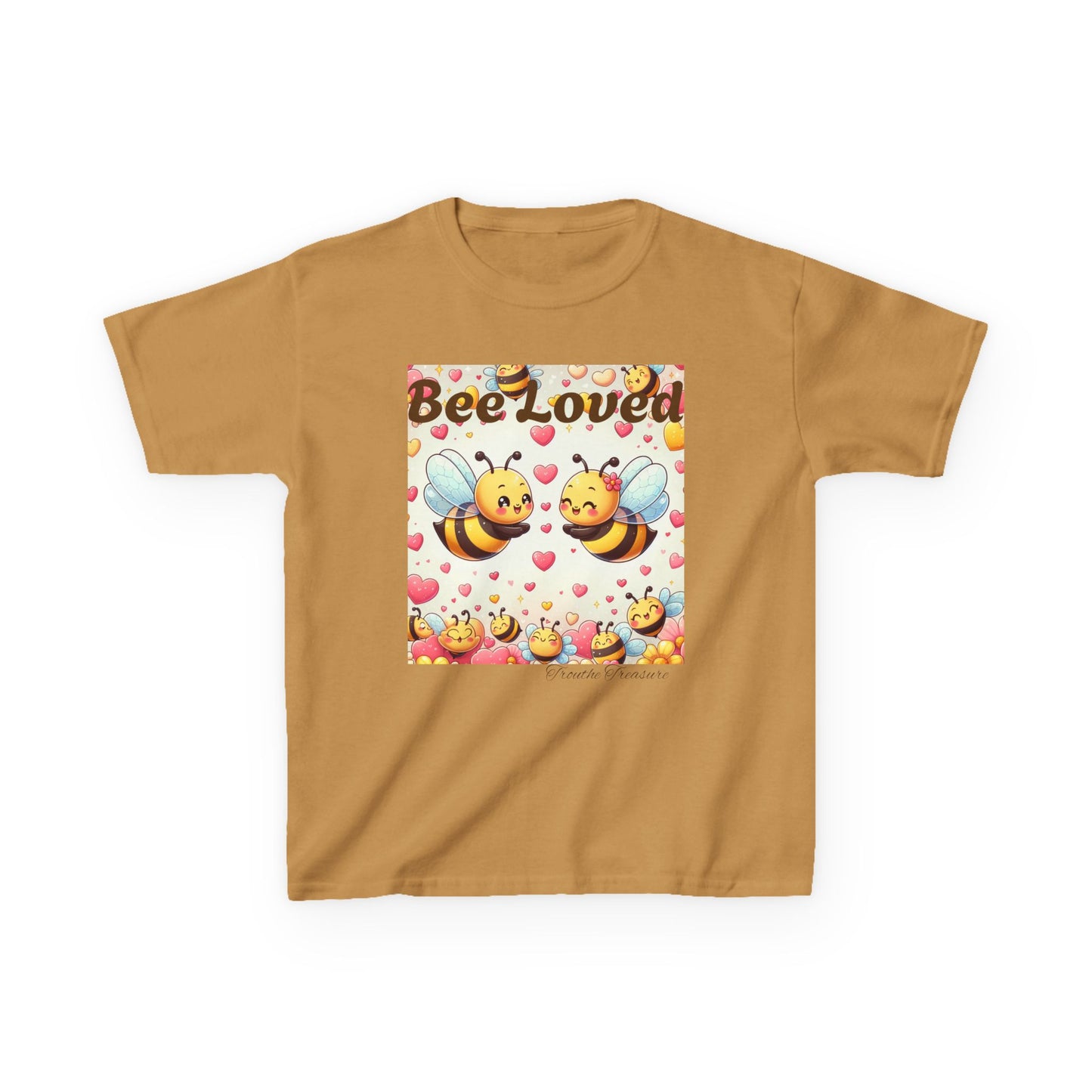 Bee Loved - Kids Heavy Cotton™ Tee