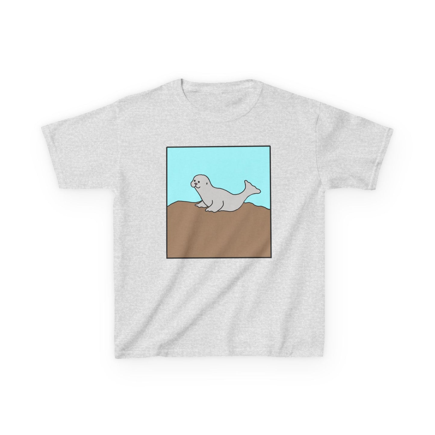 Grey seal - Kids Heavy Cotton™ Tee