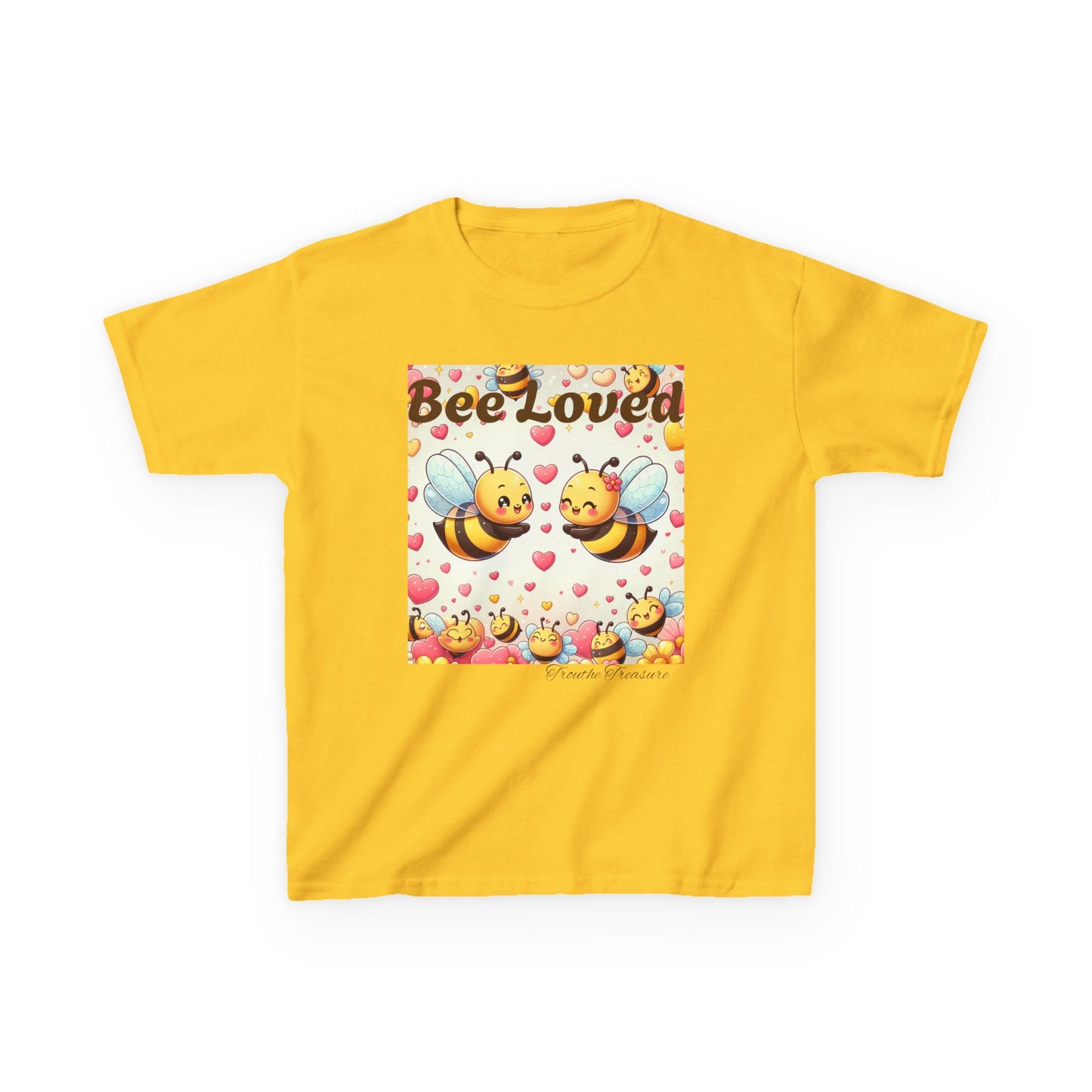Bee Loved - Kids Heavy Cotton™ Tee