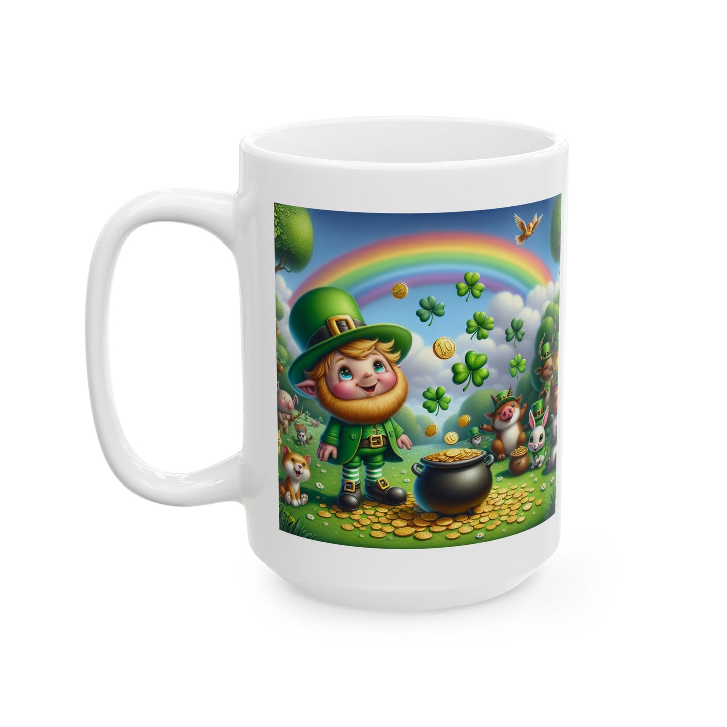 Luck of Irish -Ceramic Mug, (11oz, 15oz)