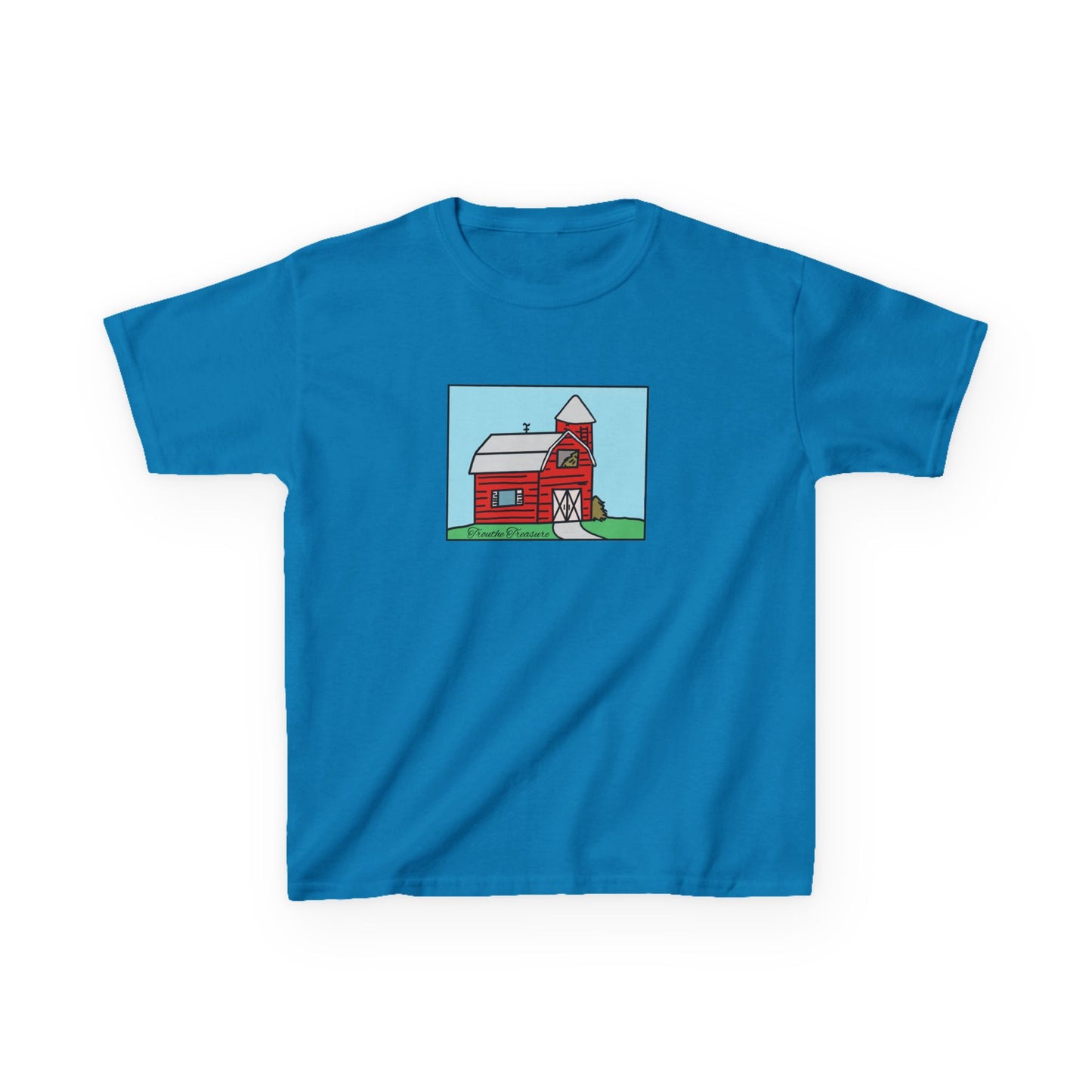 Red barn - Kids Heavy Cotton™ Tee