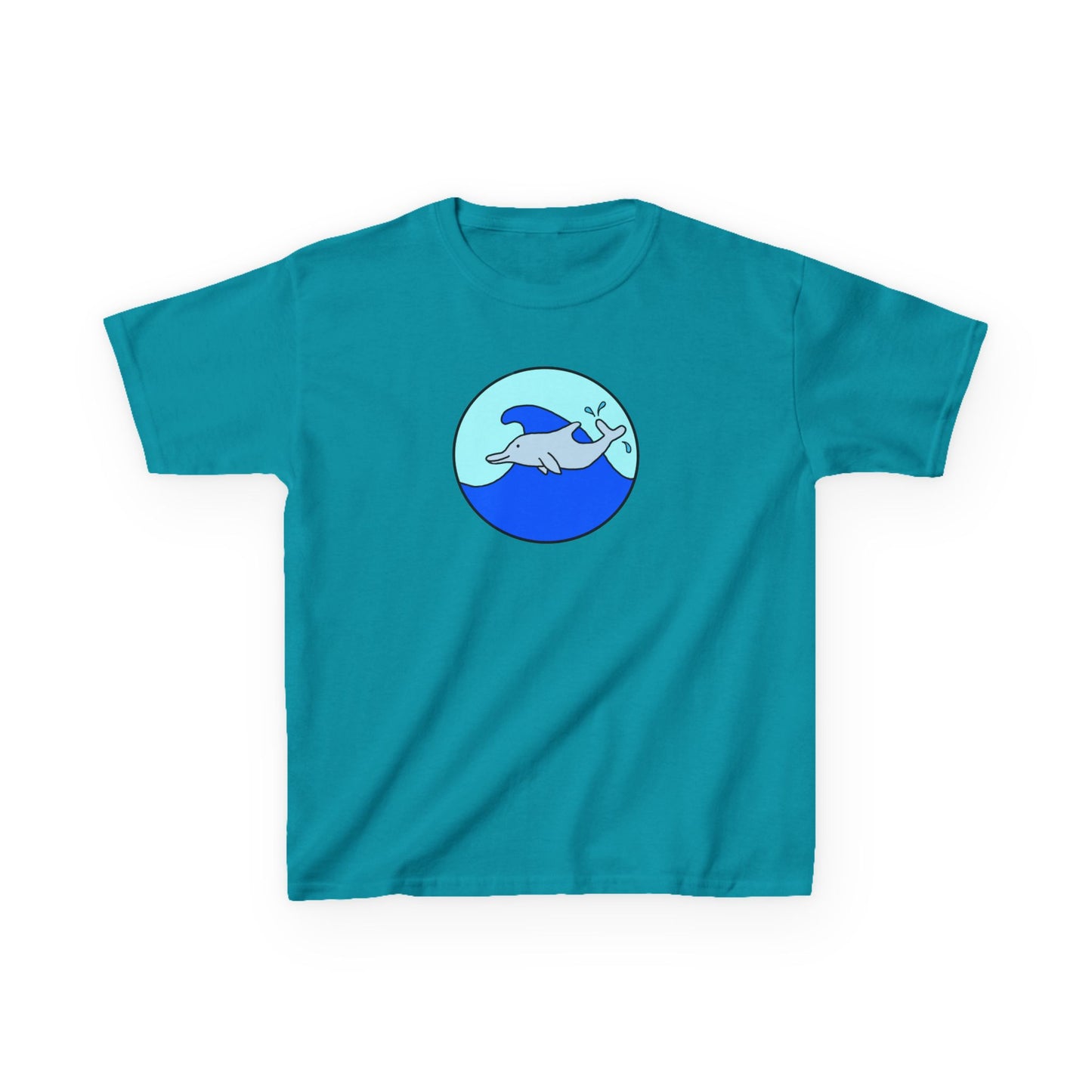 Dolphin - Kids Heavy Cotton™ Tee