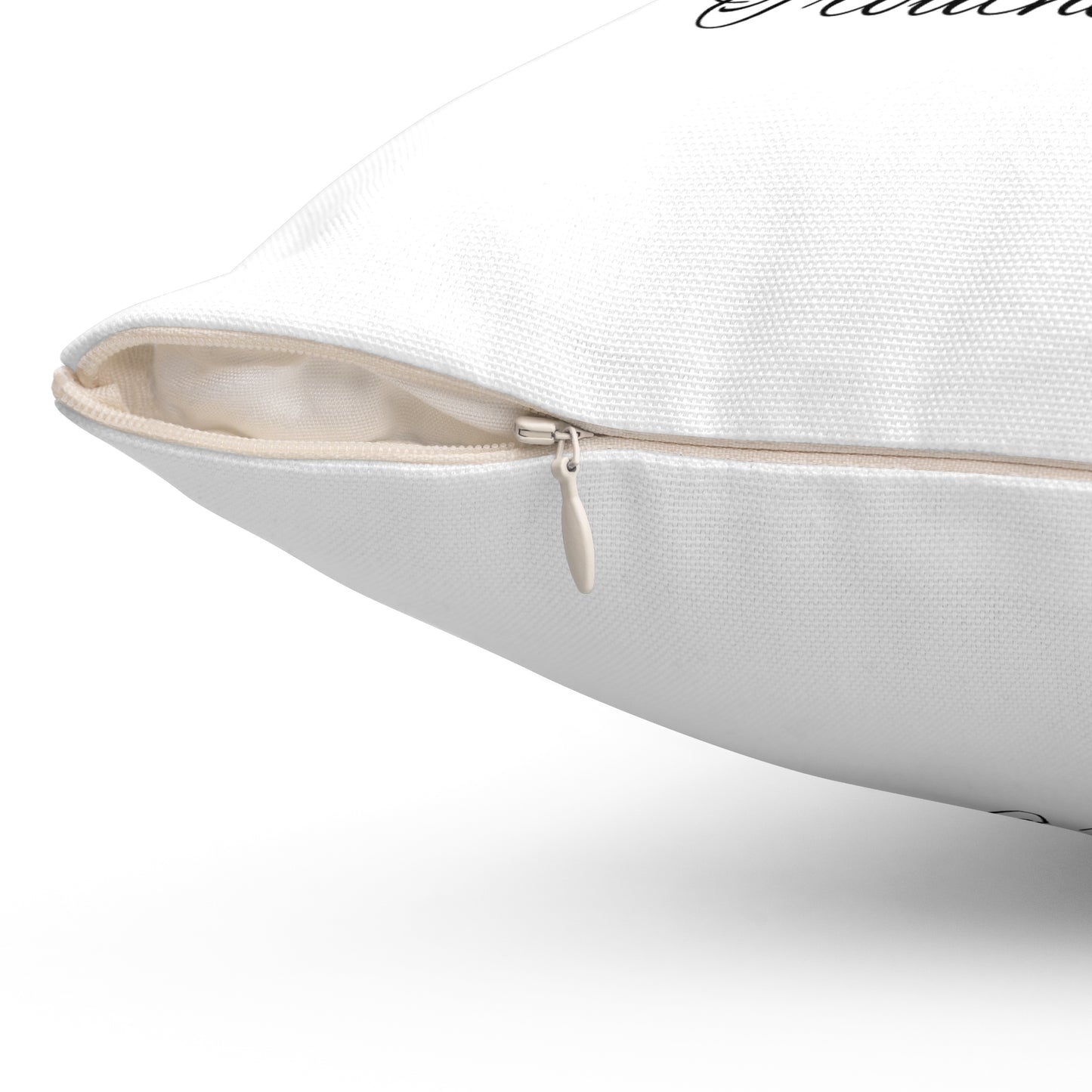 Butterfly - Spun Polyester Square Pillow