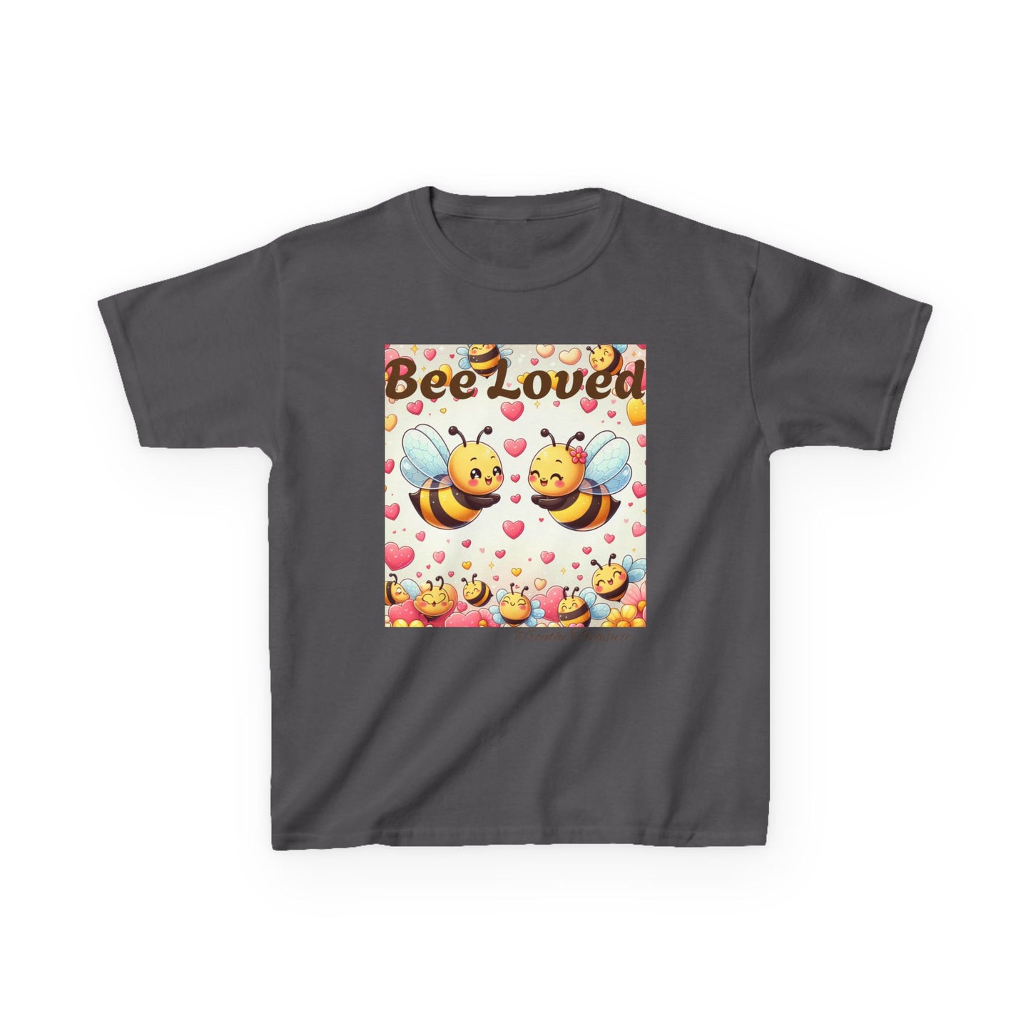 Bee Loved - Kids Heavy Cotton™ Tee