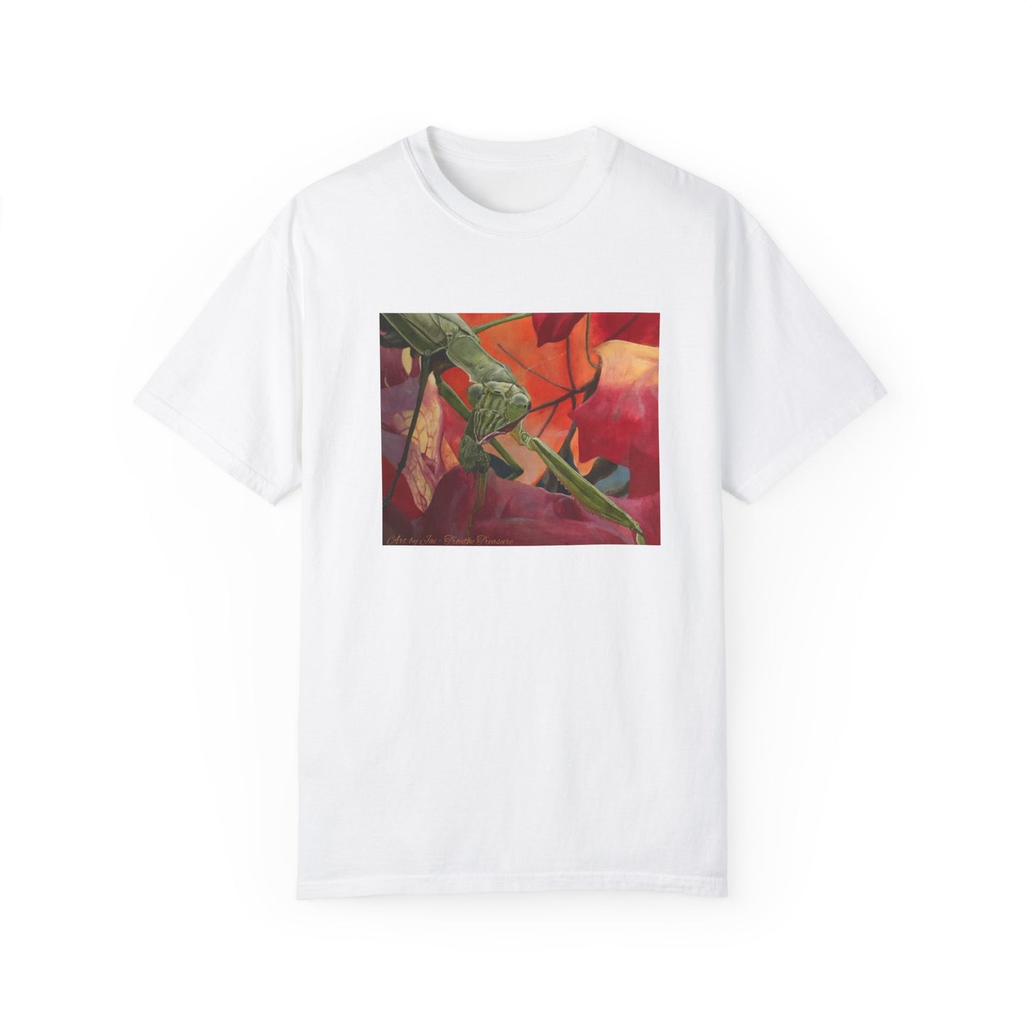 Praying mantis - Unisex Garment-Dyed T-shirt