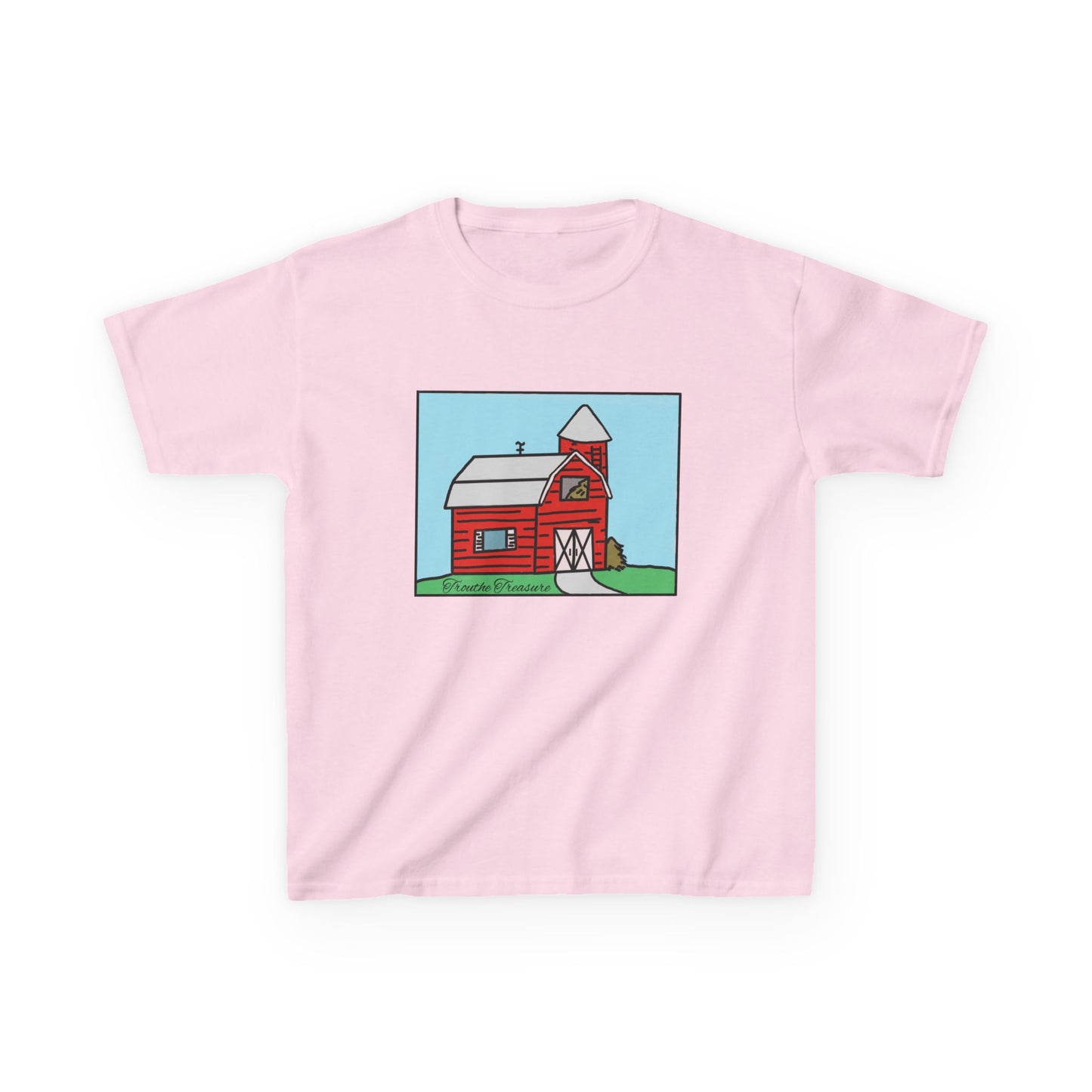 Red barn - Kids Heavy Cotton™ Tee