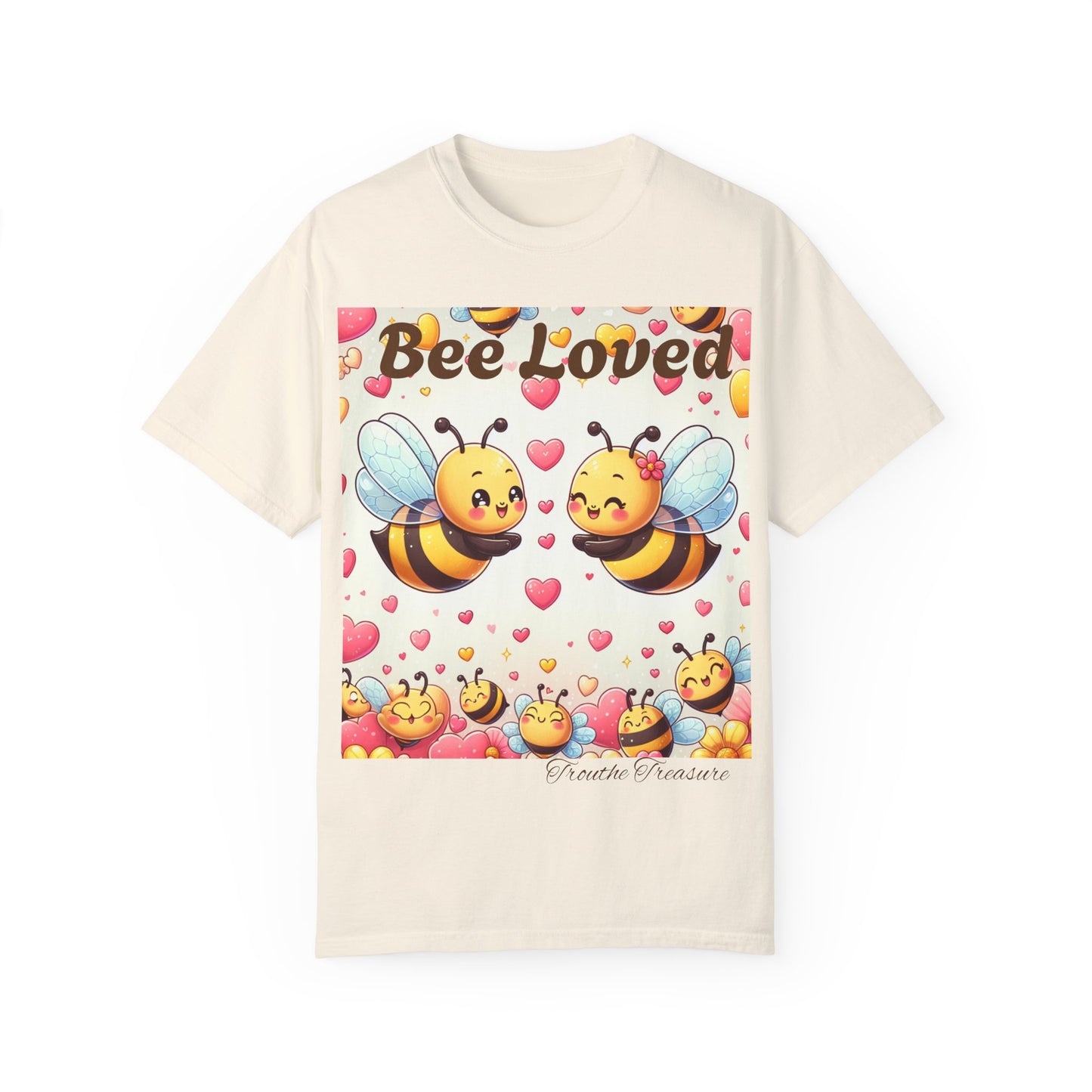 Bee Loved - Unisex Garment-Dyed T-shirt
