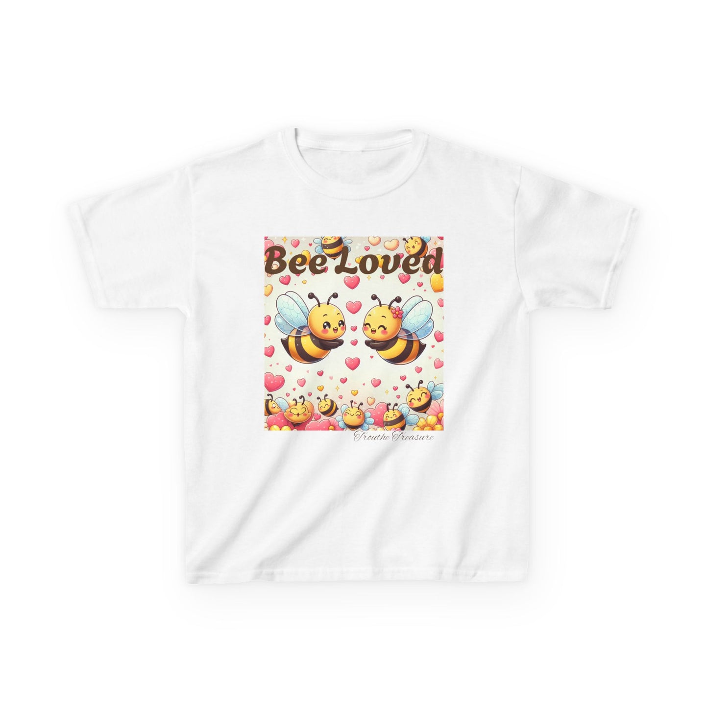 Bee Loved - Kids Heavy Cotton™ Tee