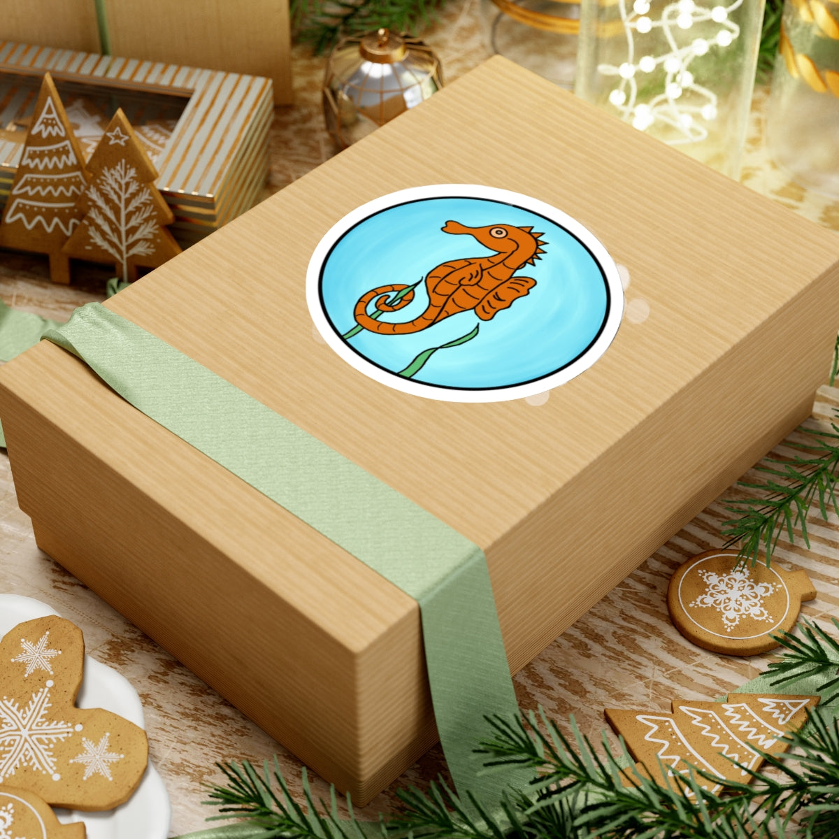 Seahorse - Kiss-Cut Stickers