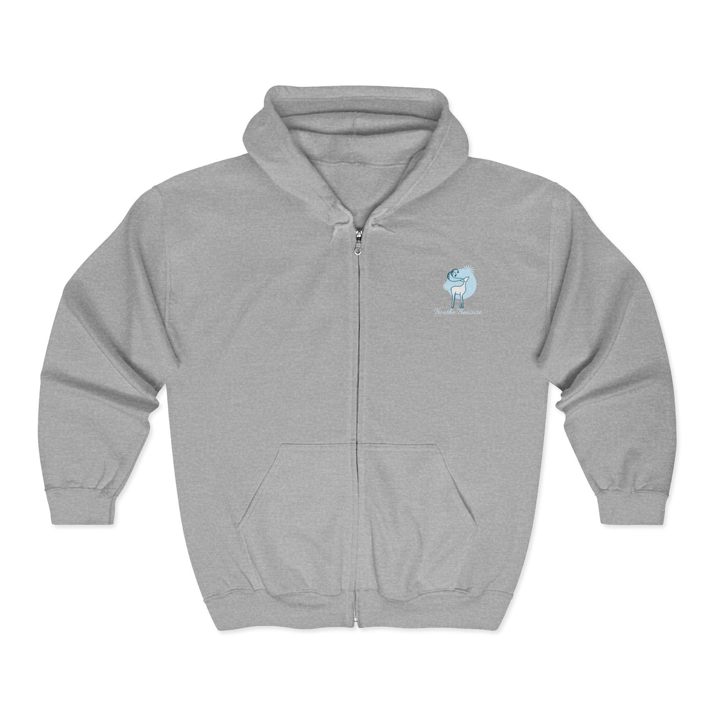 TT Winter 24- Unisex Heavy Blend™ Full Zip Hooded Sweatshirt