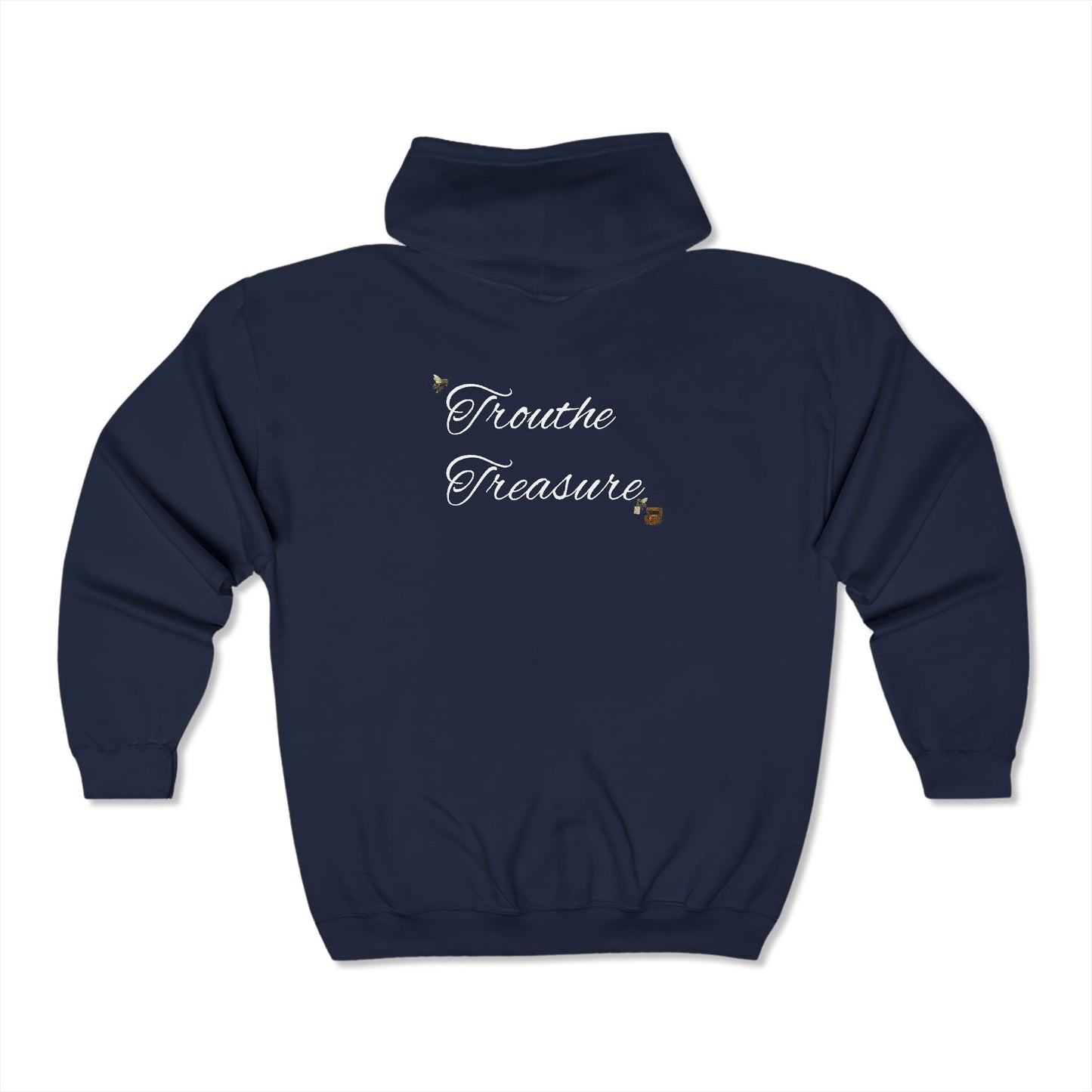Trouthe Treasure - Unisex Heavy Blend™ Full Zip Hooded Sweatshirt