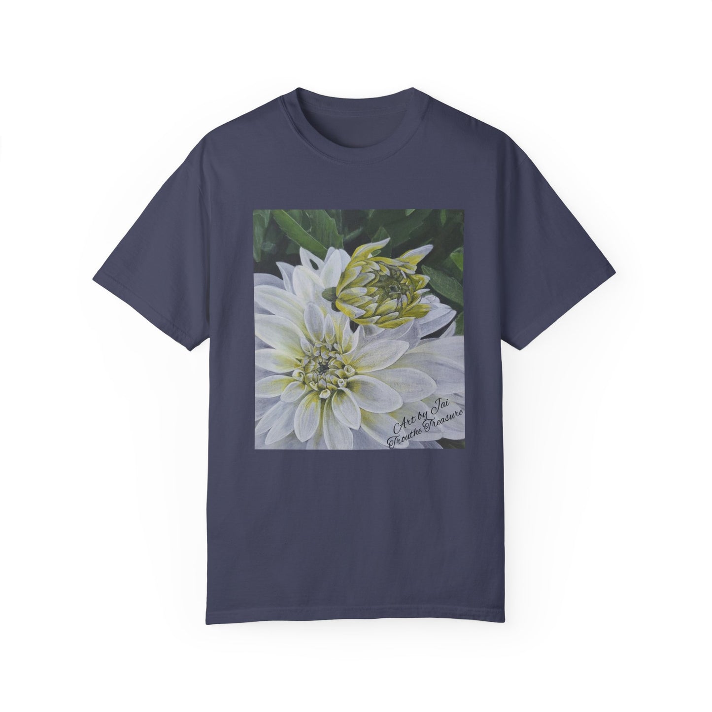Dahlia - Unisex Garment-Dyed T-shirt,