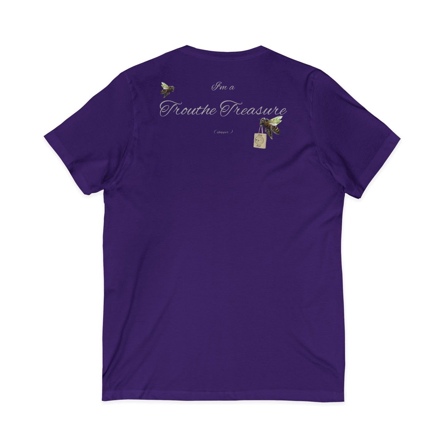 I’m a Trouthe Treasure - Unisex Jersey Short Sleeve V-Neck Tee