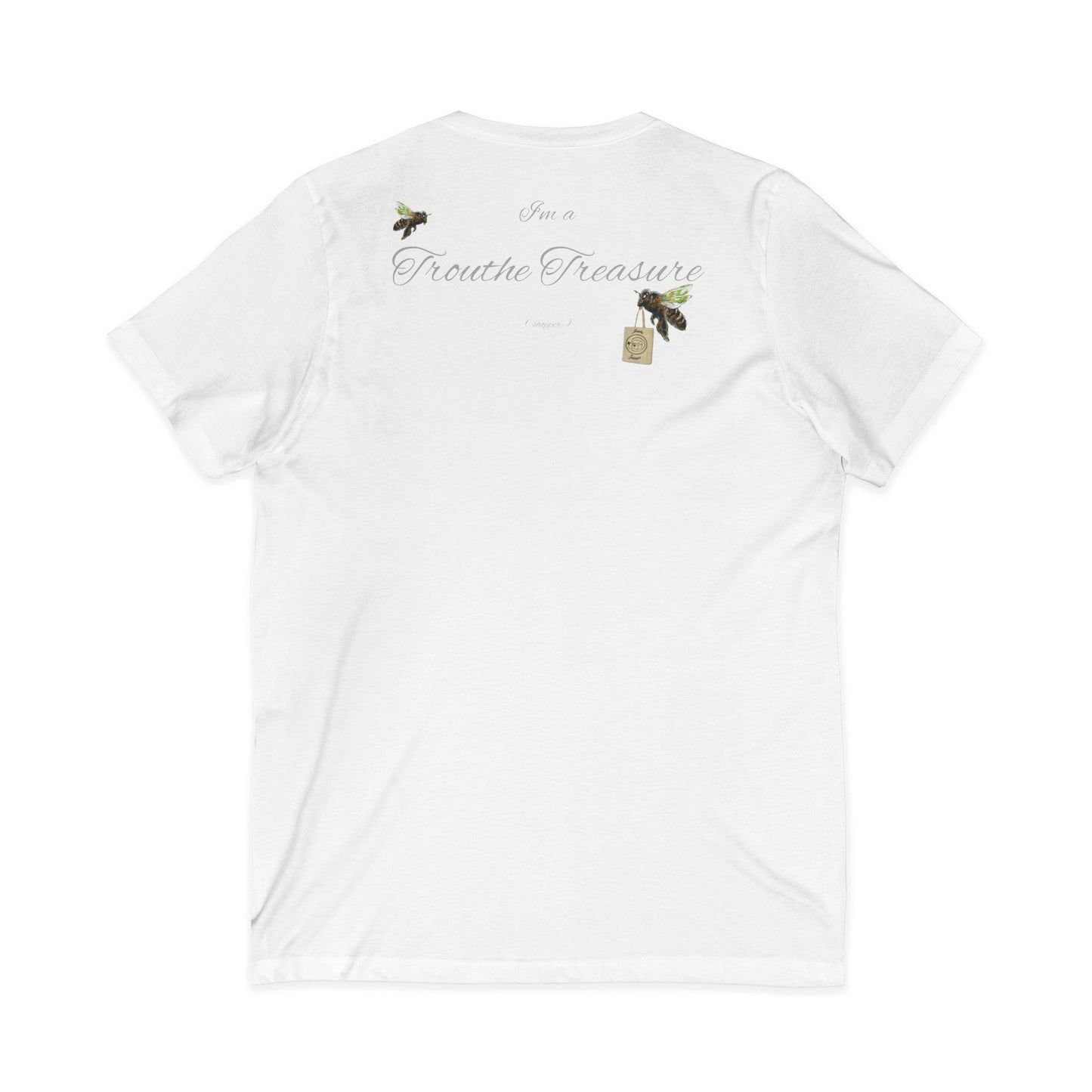I’m a Trouthe Treasure - Unisex Jersey Short Sleeve V-Neck Tee