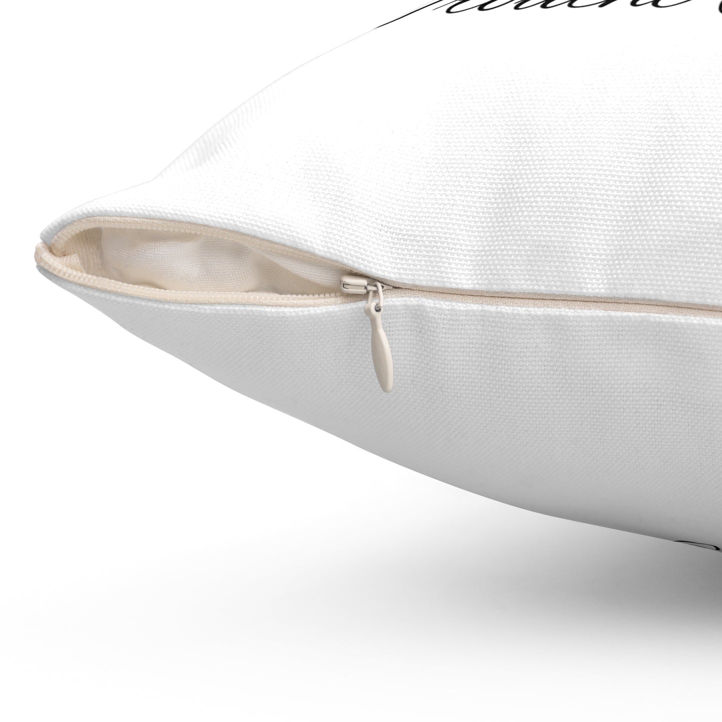 Bee - Spun Polyester Square Pillow