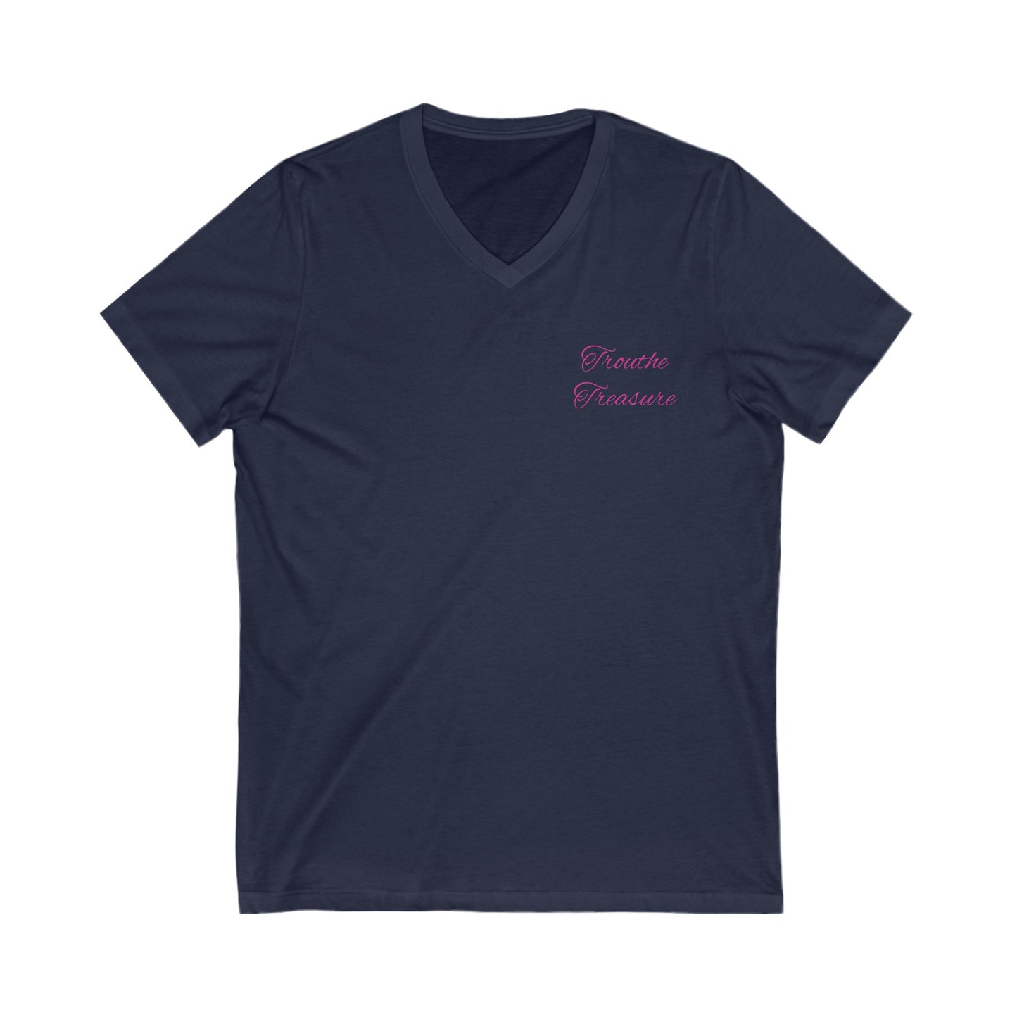 Bee Bloom V-Neck Tee - Floral Nature Graphic T-Shirt