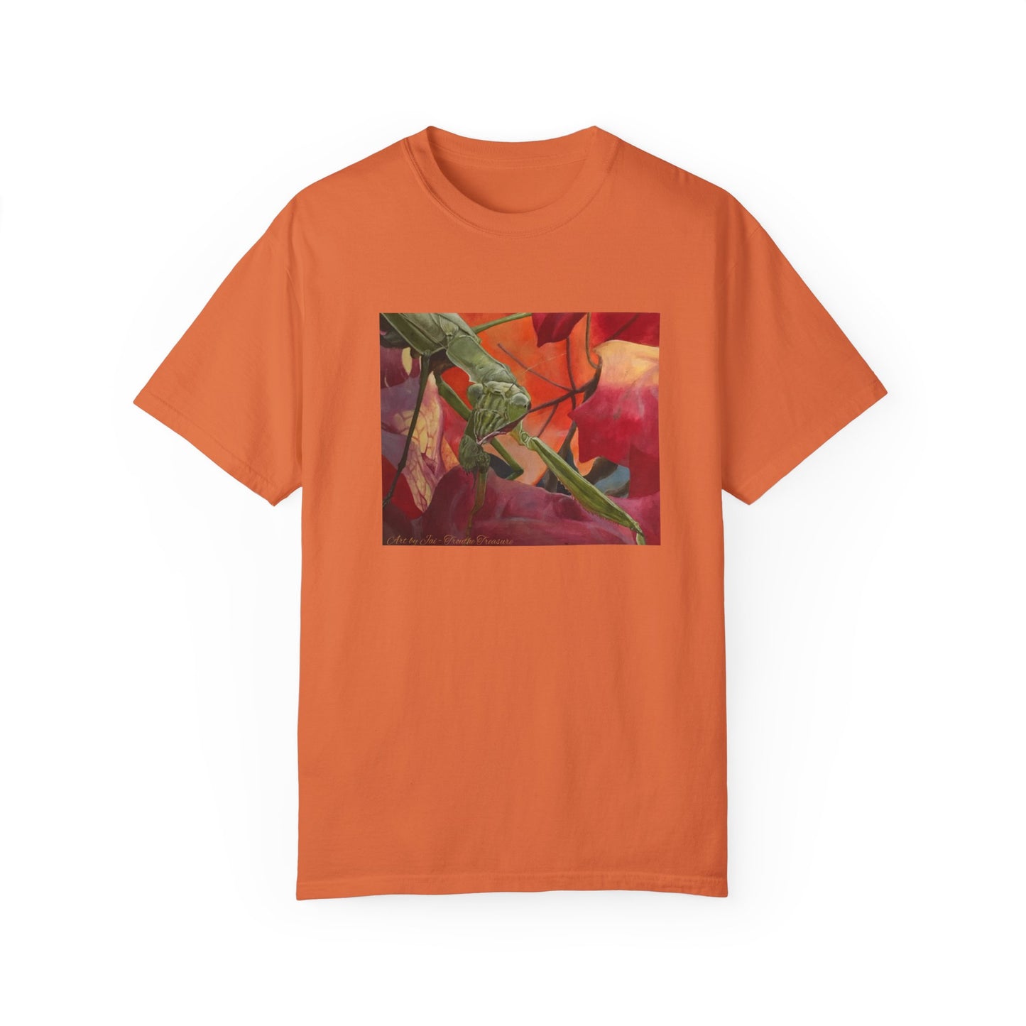 Praying mantis - Unisex Garment-Dyed T-shirt