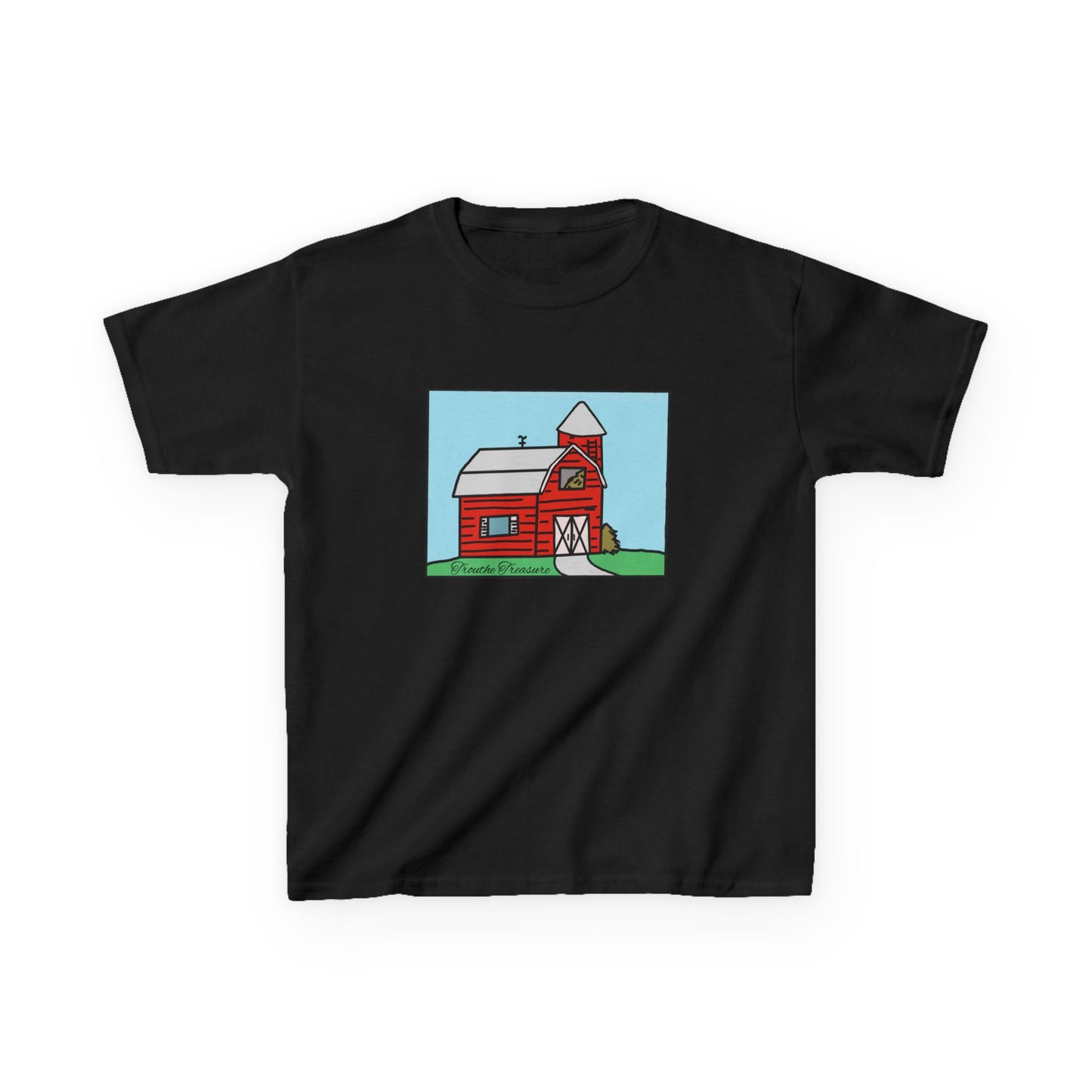 Red barn - Kids Heavy Cotton™ Tee