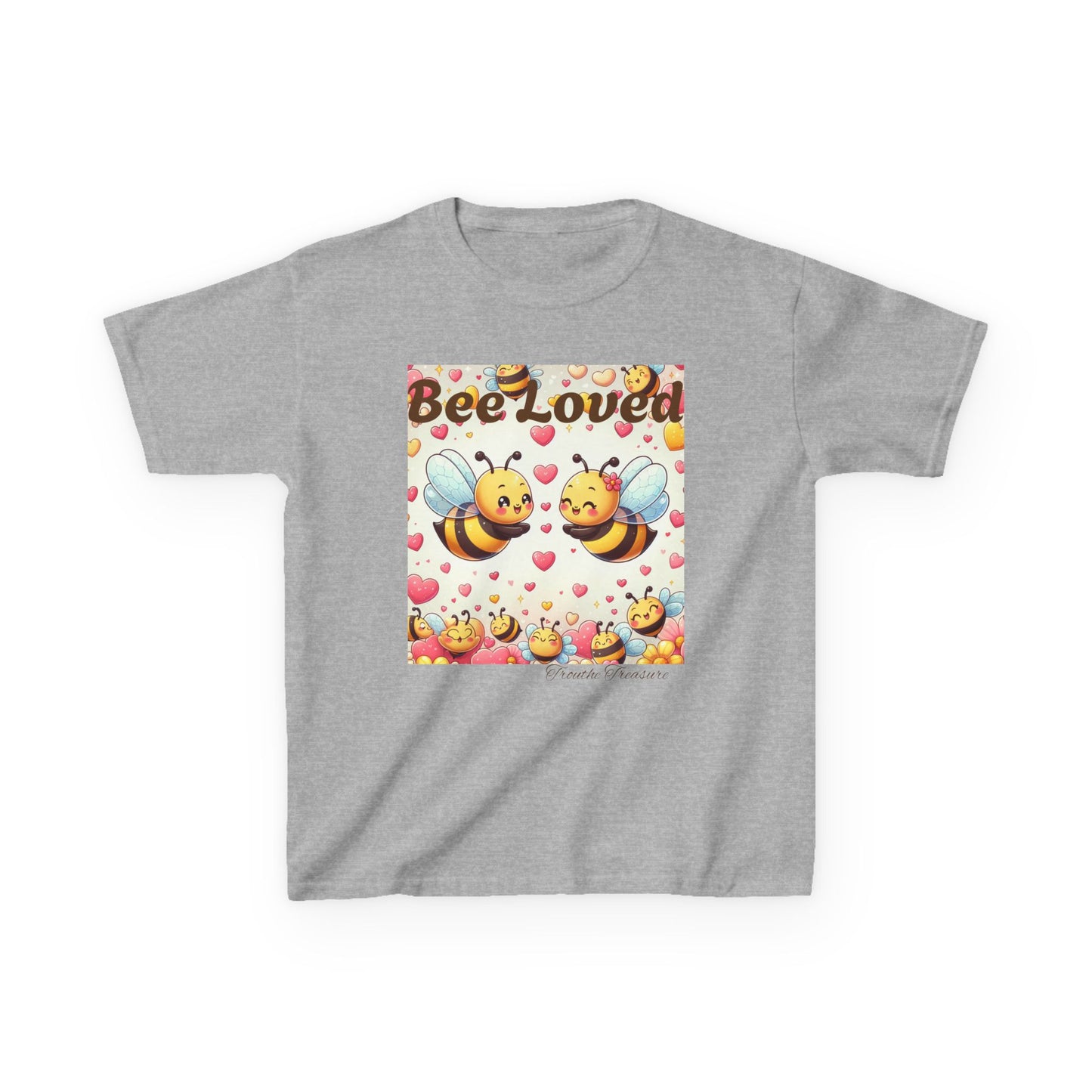 Bee Loved - Kids Heavy Cotton™ Tee